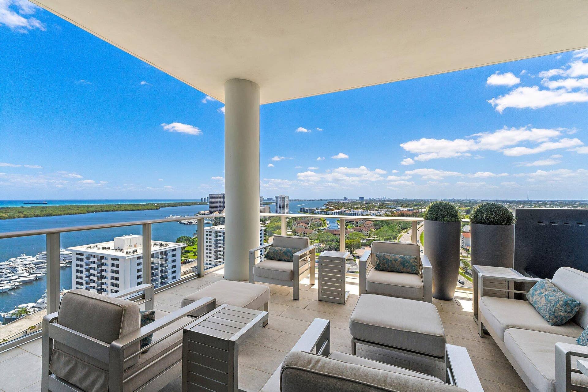 3 Water Club Way, #1902, North Palm Beach, FL 33408 View from South Balcony