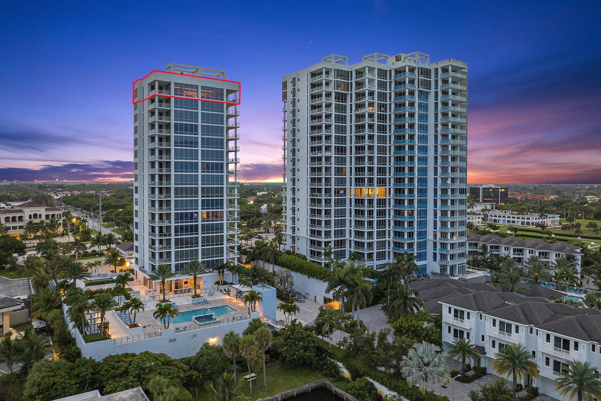 3 Water Club Way, #1902, North Palm Beach, FL 33408 Entire Penhouse Floor of Tower # 3