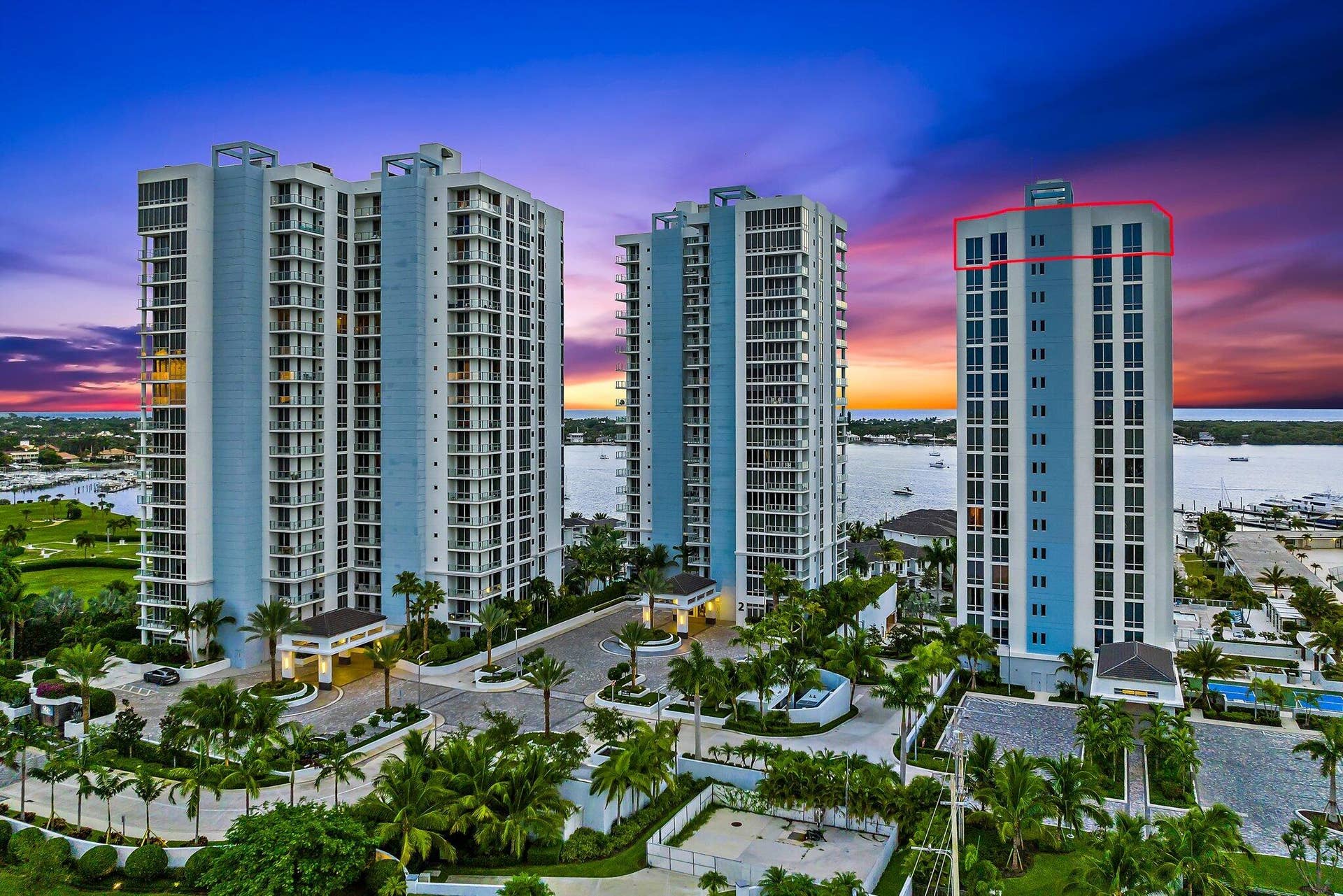 3 Water Club Way, #1902, North Palm Beach, FL 33408 Penthouse of Tower # 3