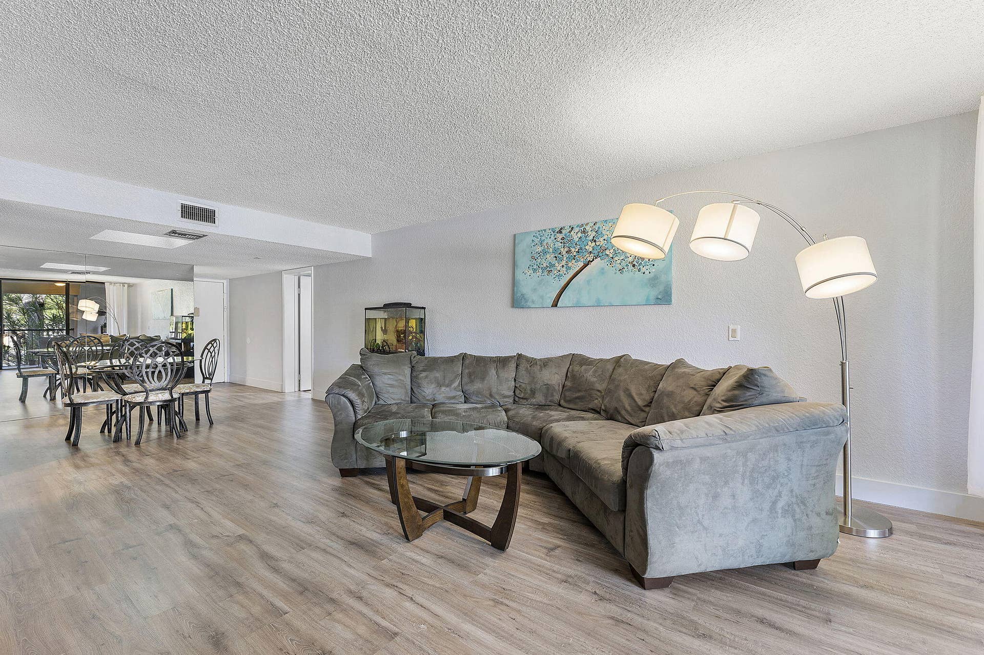 16475 Golf Club Road, #207, Weston, FL 33326 Spacious Living Room and Dining Room