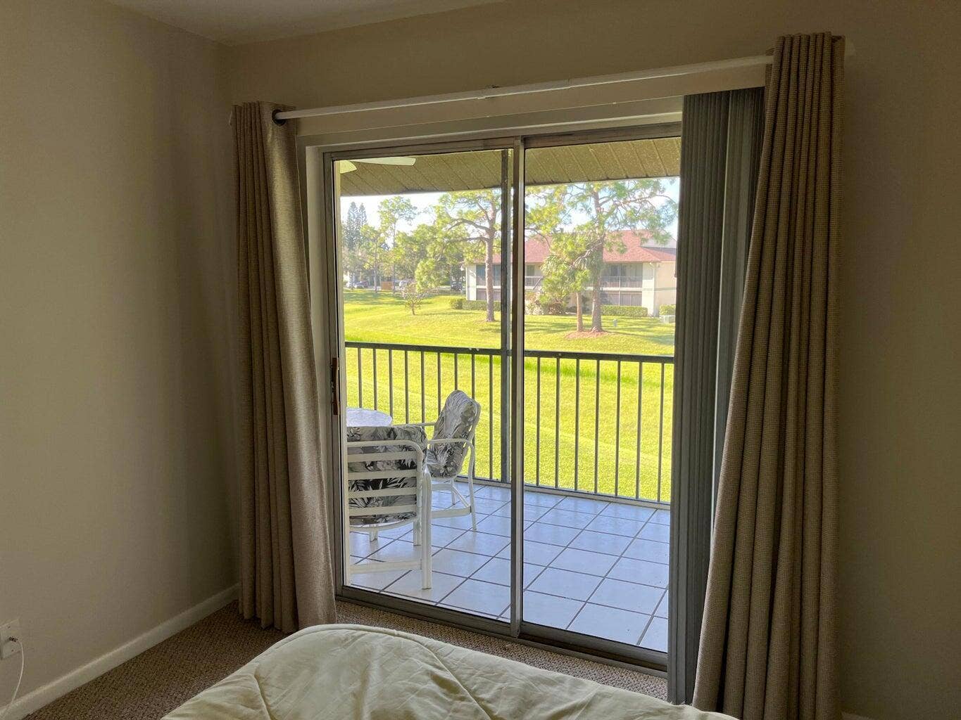 6327 Chasewood Drive, #G, Jupiter, Jupiter, FL 33458 Primary Bedroom - access to Balcony
