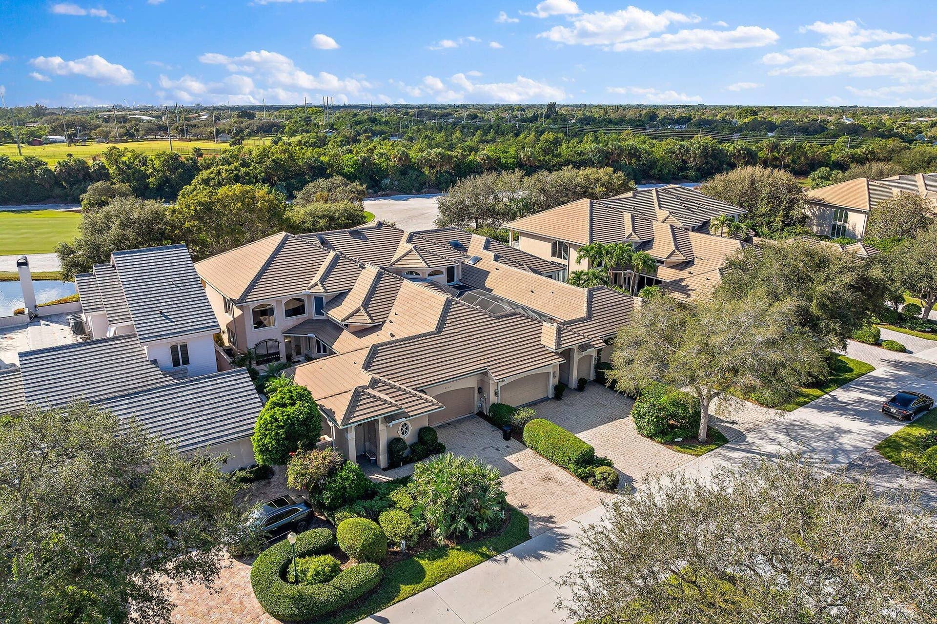 12020 SE Birkdale Run, Jupiter, FL 33469 Aerial Front