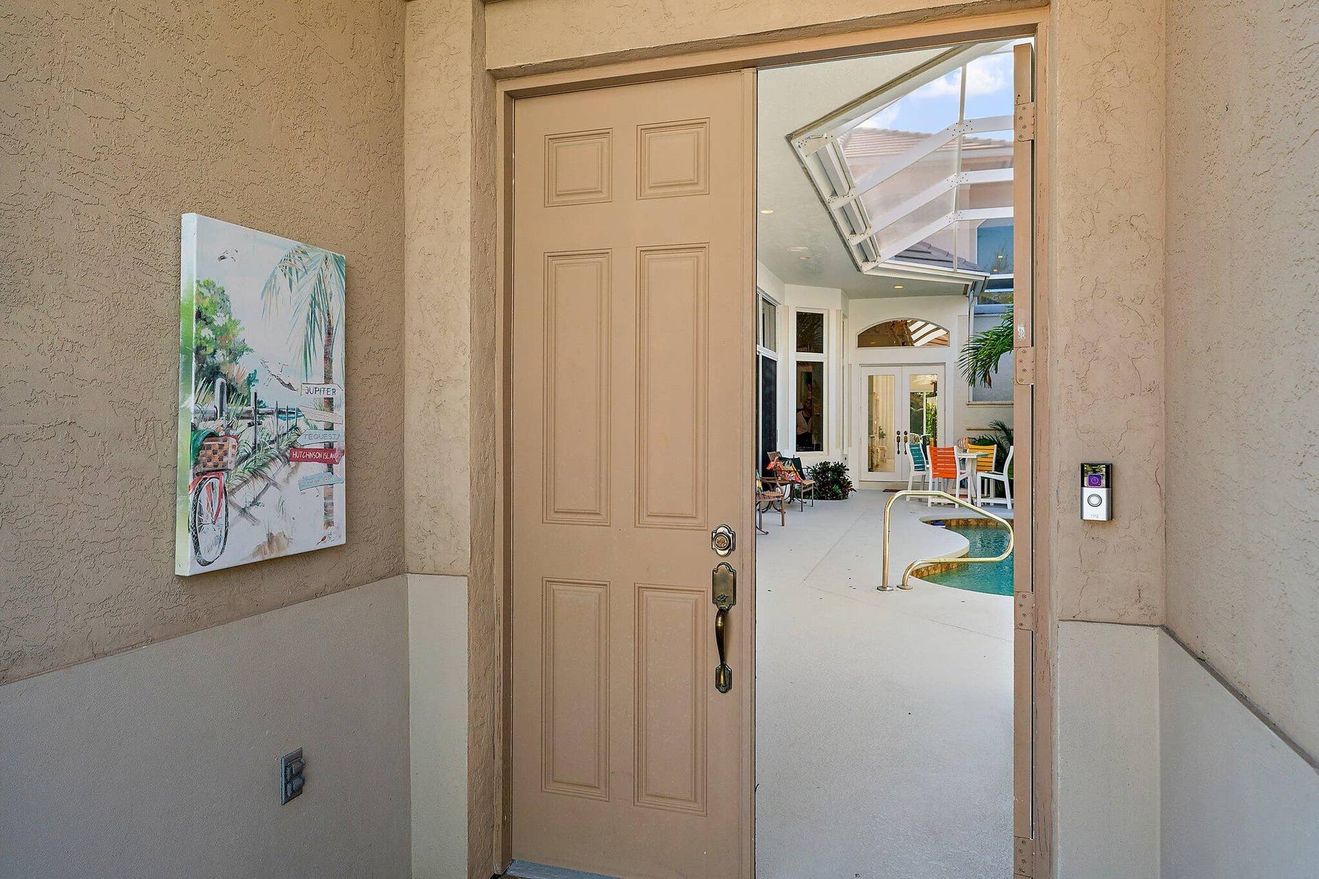 12020 SE Birkdale Run, Jupiter, FL 33469 Courtyard Entry
