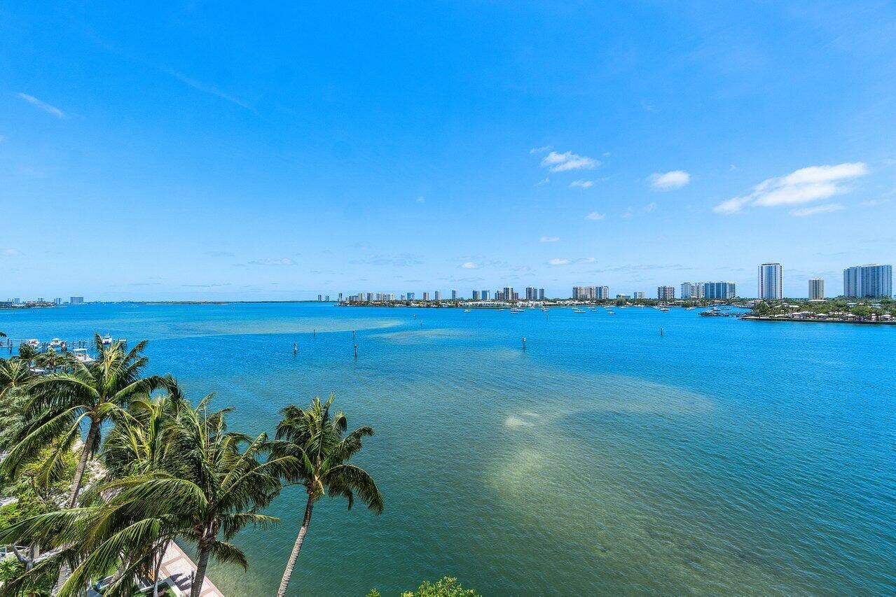2640 Lake Shore Drive, #614, Riviera Beach, FL 33404 Panoramic Water Views