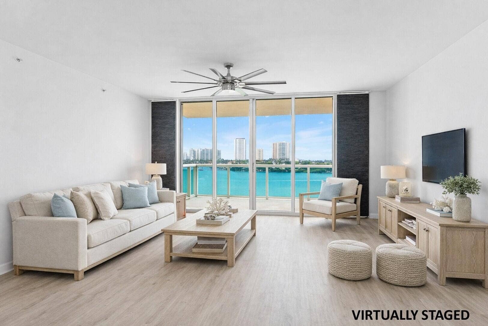2640 Lake Shore Drive, #614, Riviera Beach, FL 33404 Coveted Views - Virtually Staged