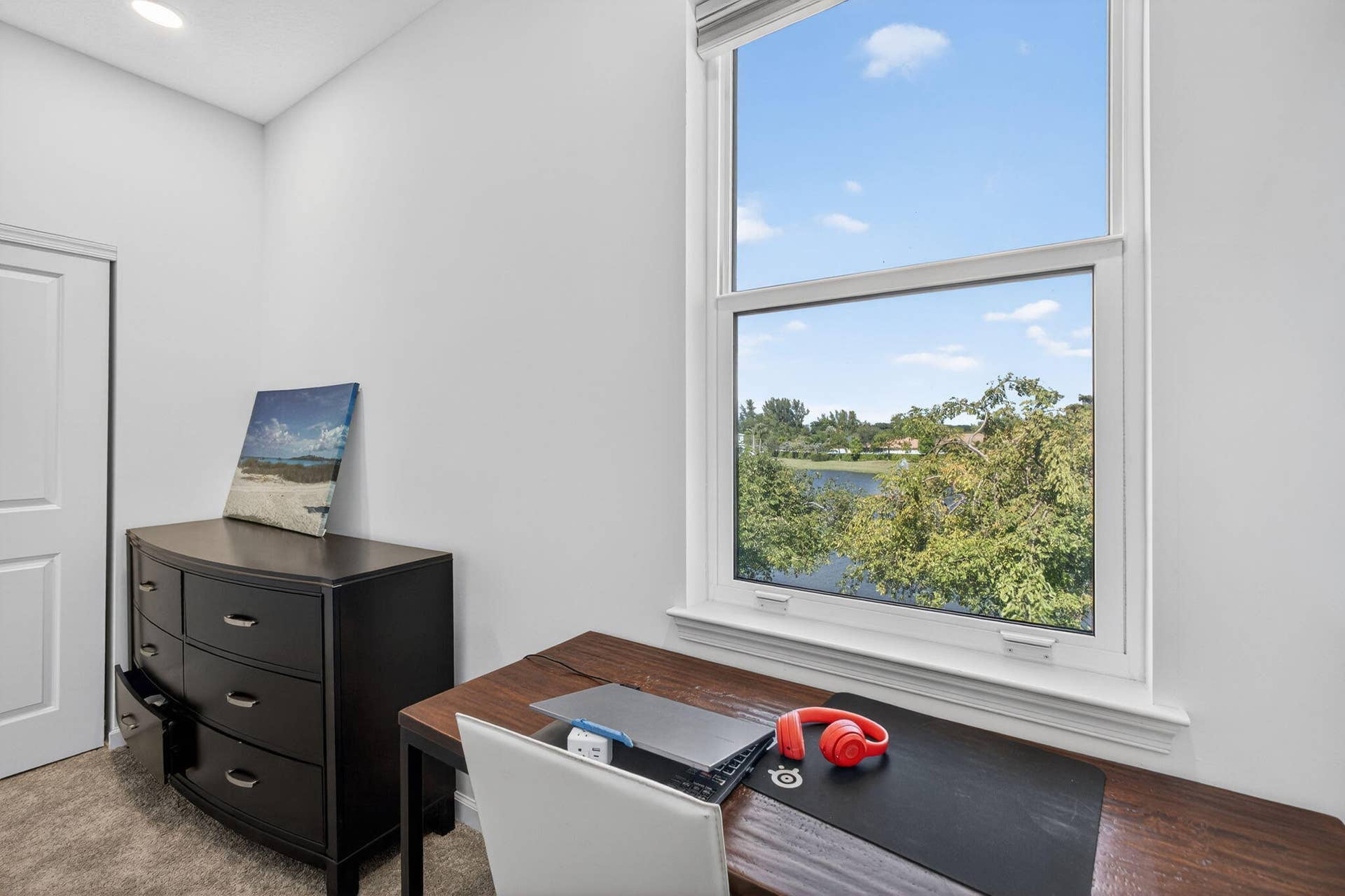 1822 Lake Cove Drive, Lake Worth, FL 33460 bedroom 2 with a view