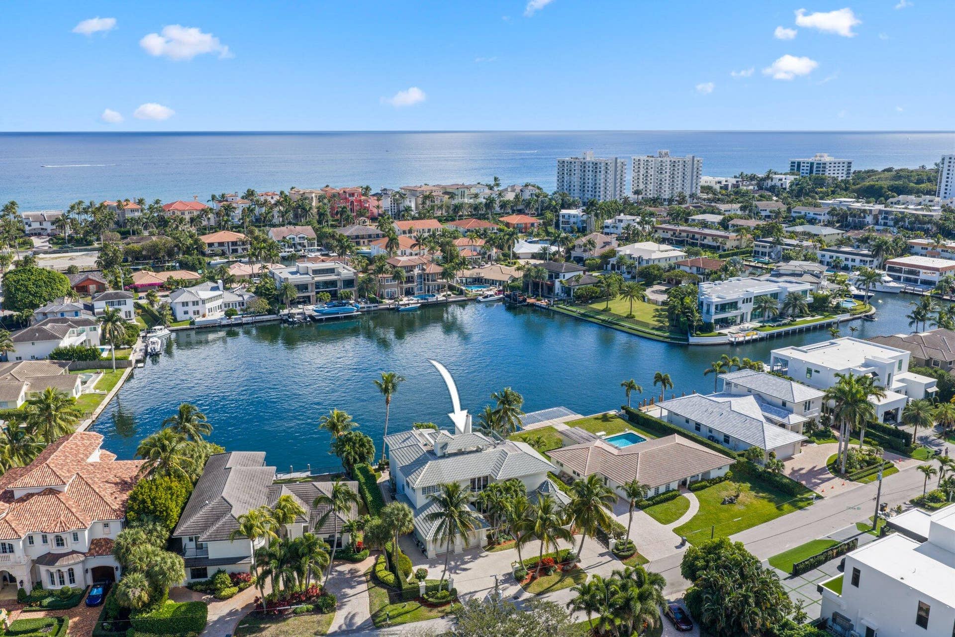 4317 Intracoastal Drive, Highland Beach, FL 33487 aerial