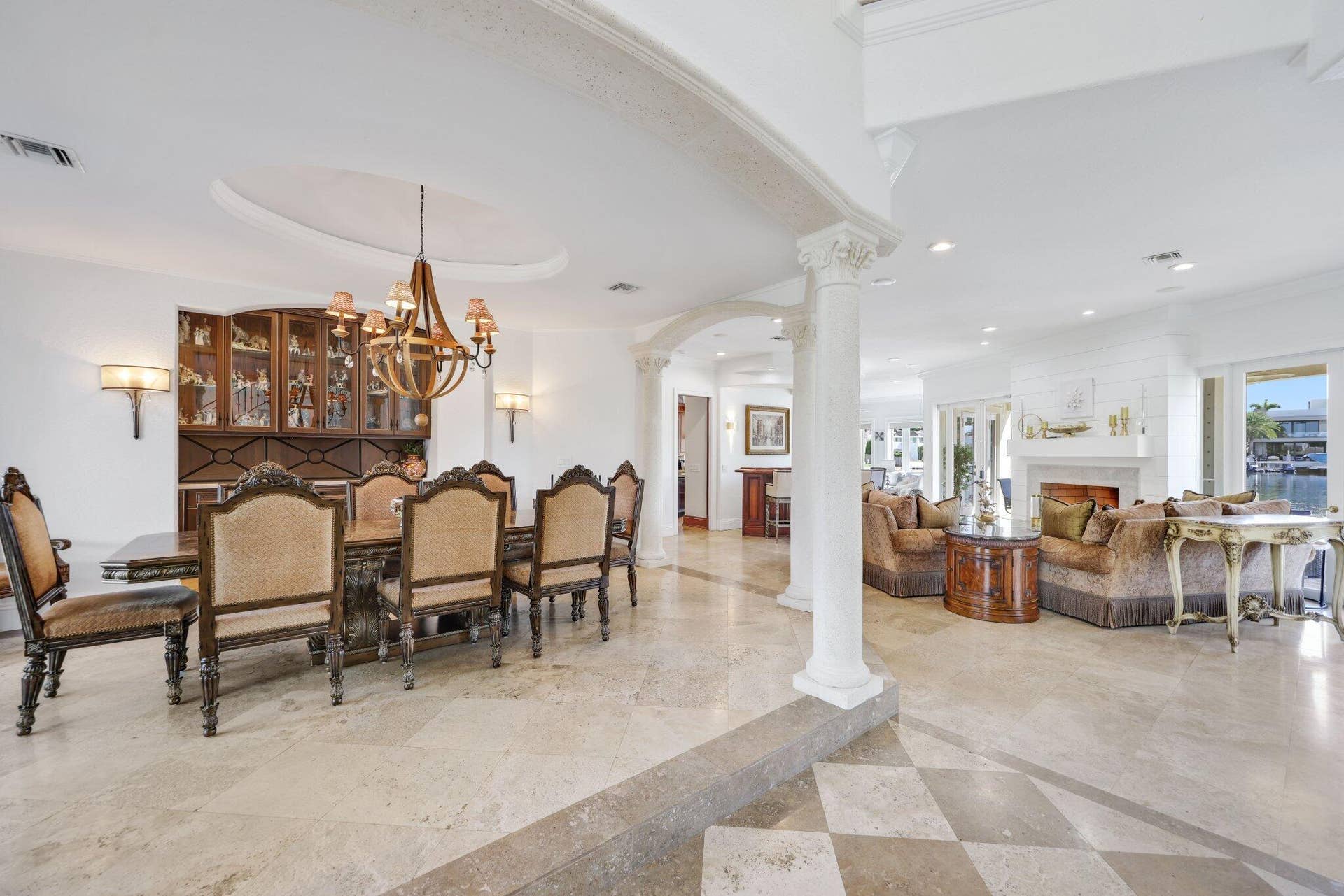 4317 Intracoastal Drive, Highland Beach, FL 33487 Actual Dining room