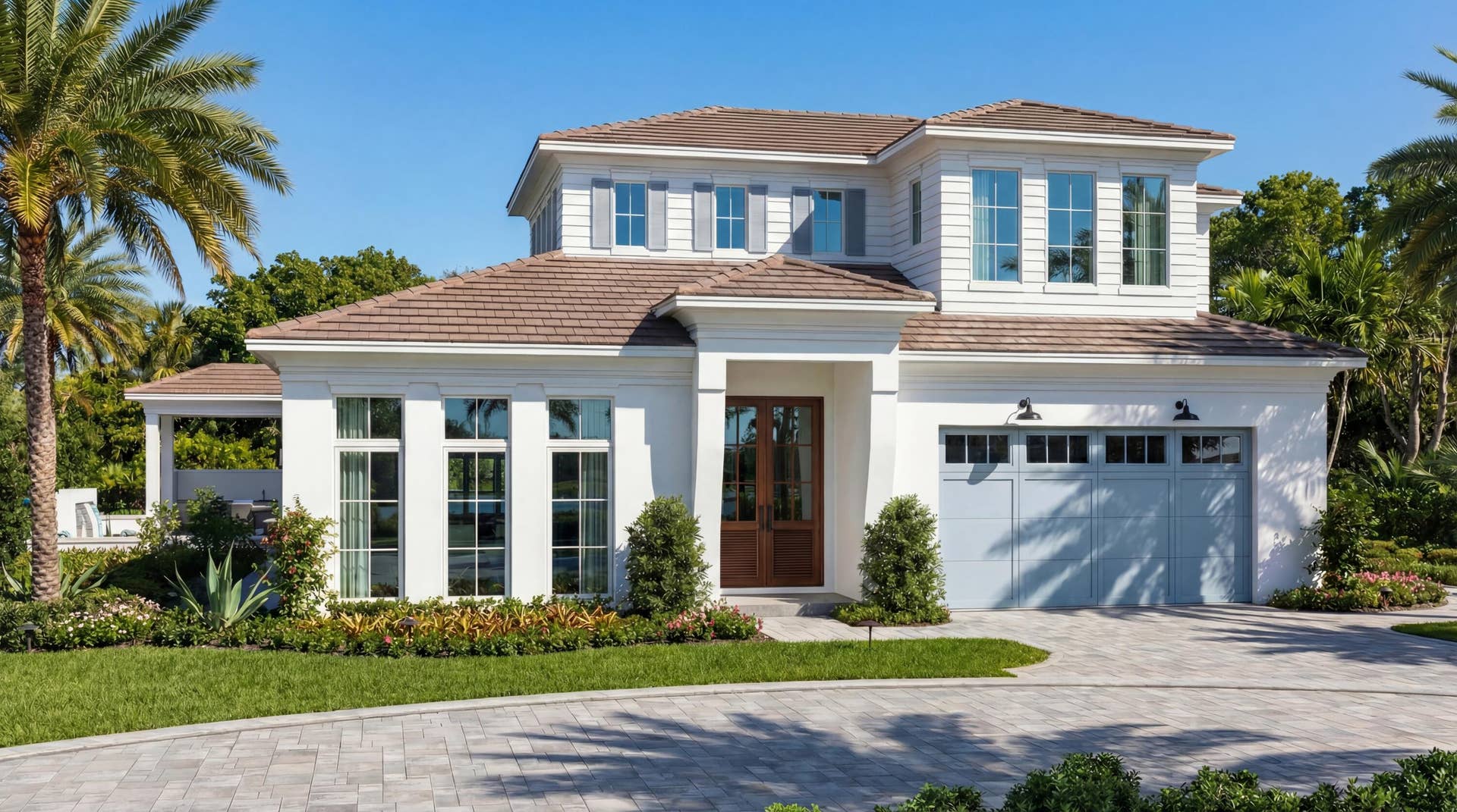 187 Birkdale Lane, Jupiter, FL 33458 Front Elevation