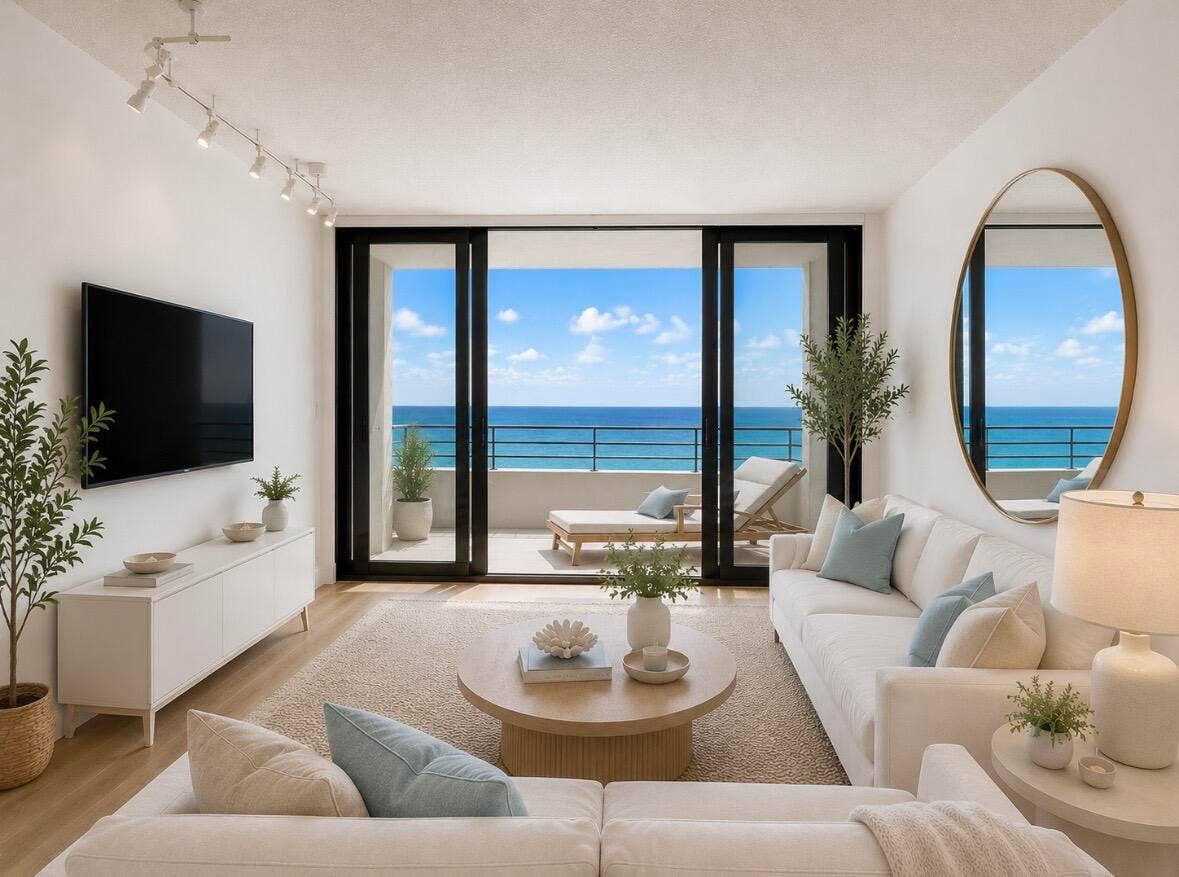 Living Room - Virtual Staging Photo