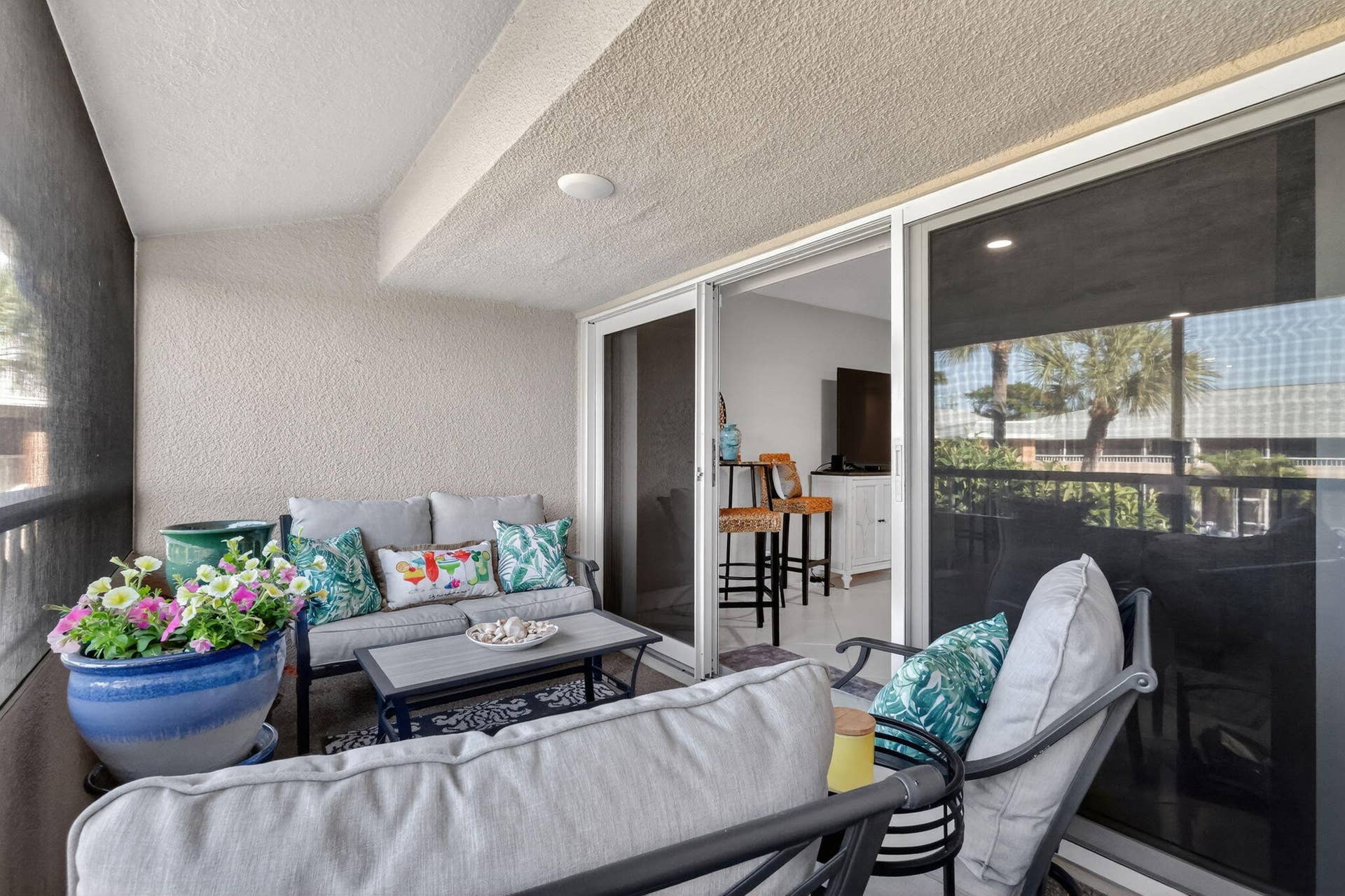 1100 Surf Road, #201, Singer Island, FL 33404 Comfortable and Private Patio