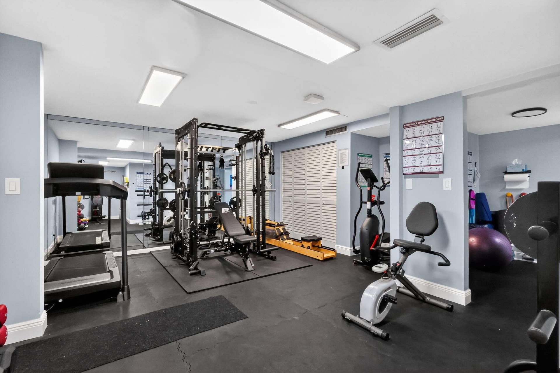 1100 Surf Road, #201, Singer Island, FL 33404 Gym and Sauna for Courtyard Residents