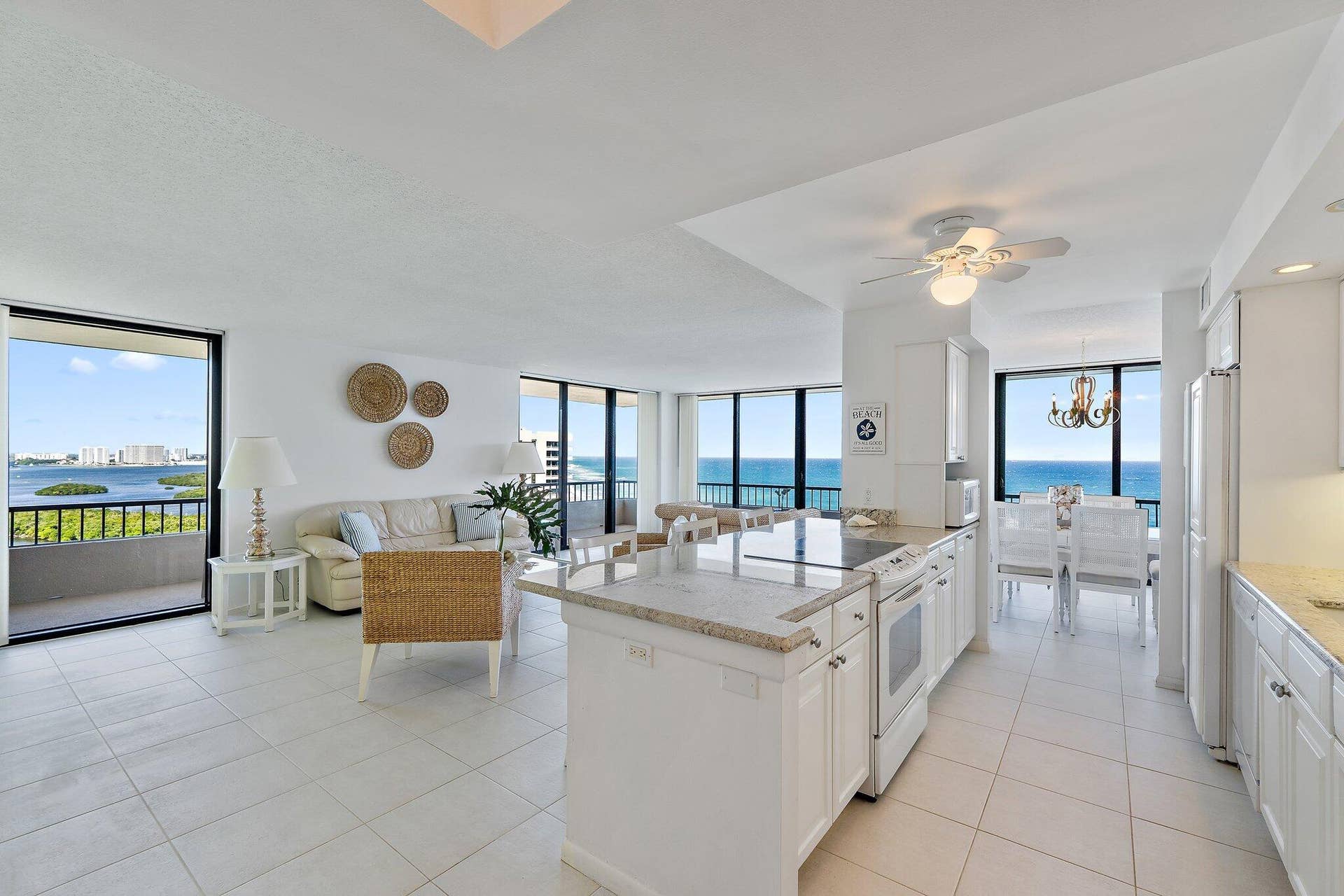 5510 N Ocean Drive, #19c, Singer Island, FL 33404 Open Kitchen