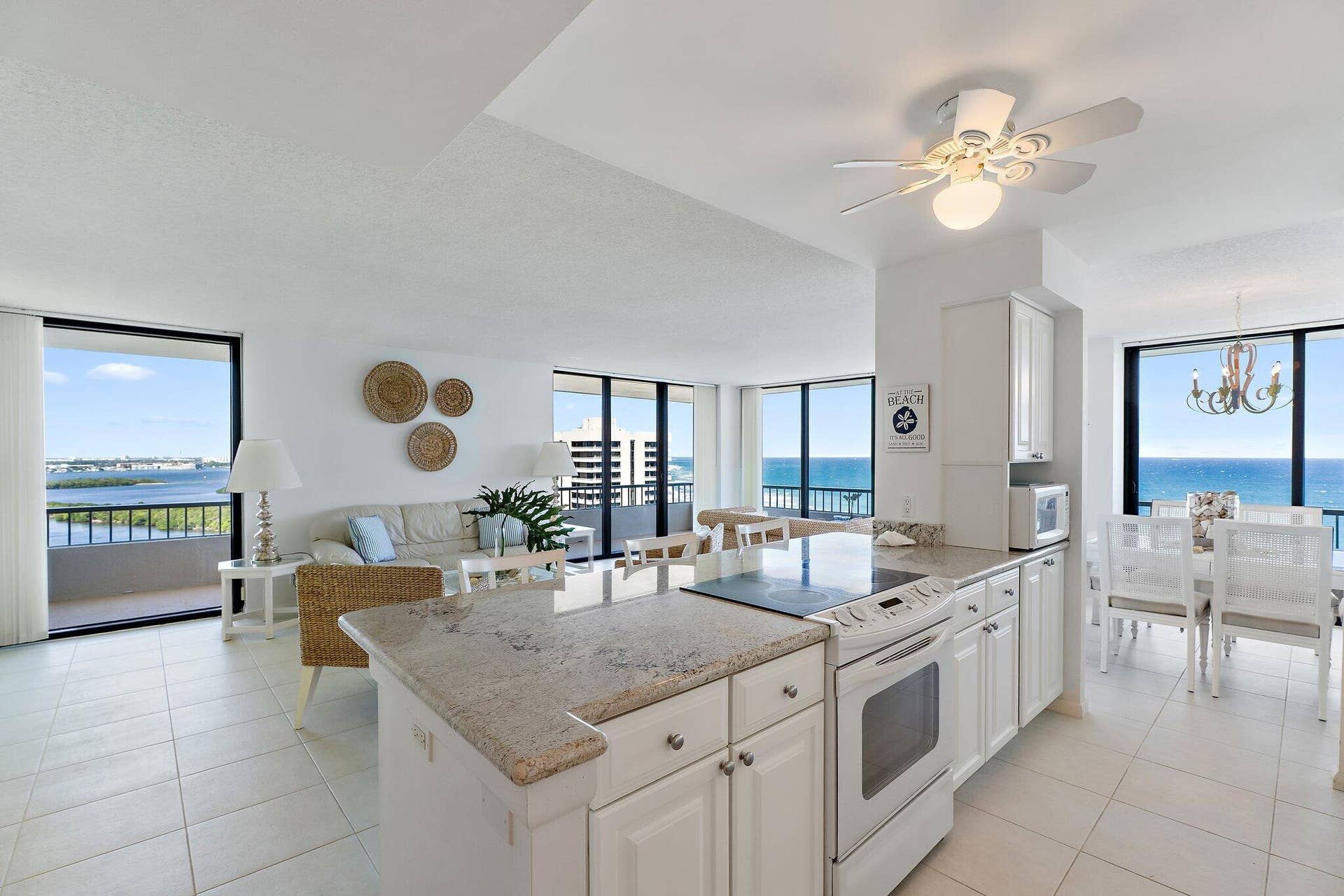 5510 N Ocean Drive, #19c, Singer Island, FL 33404 Ocean & Intracoastal Views
