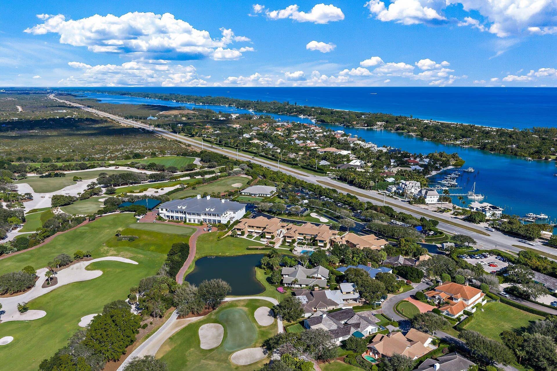 11890 SE Hill Club Terrace, #103, Jupiter, FL 33469 Aerial View
