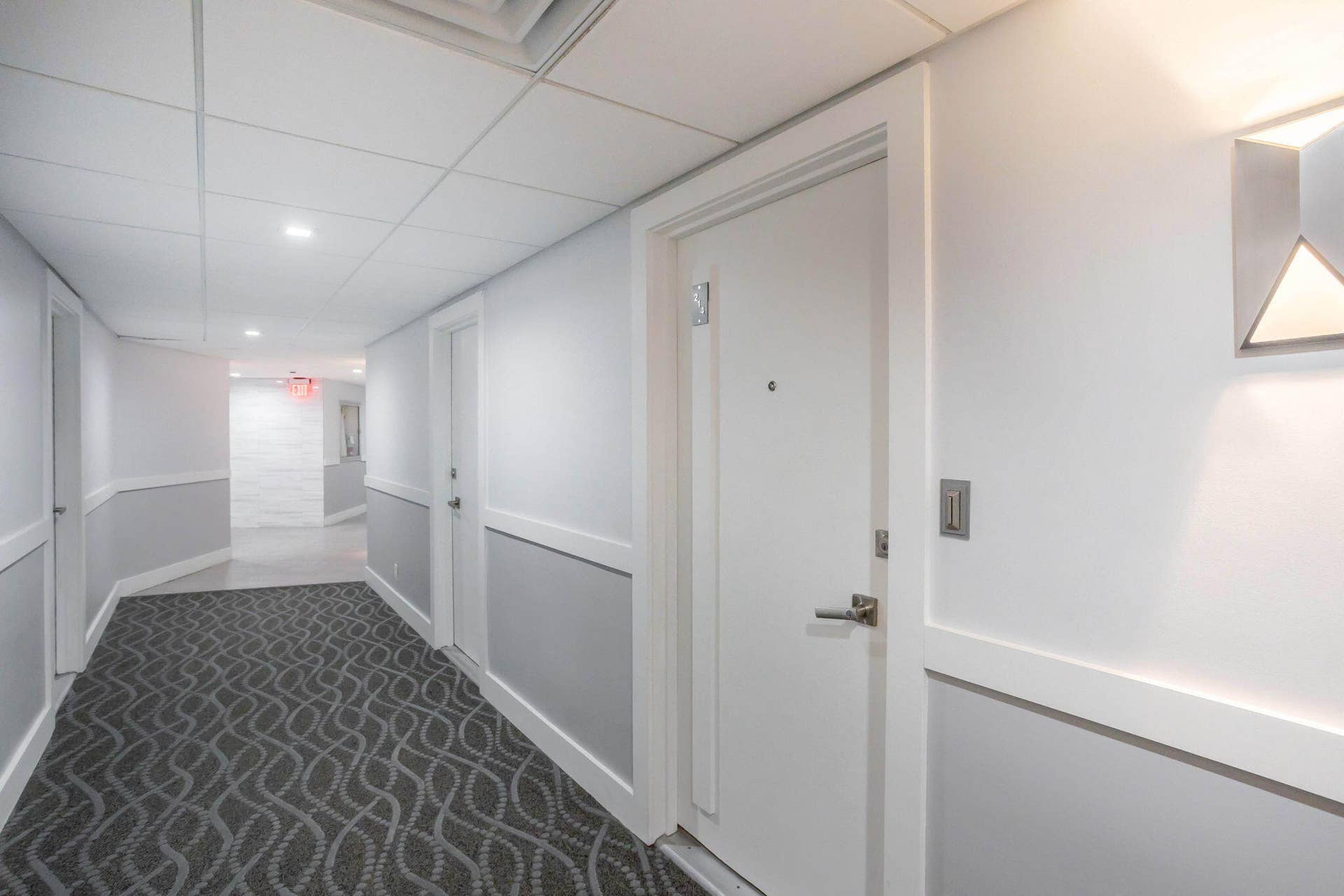 Conveniently located to elevators, trash and laundry. Newly renovated interiors and hallways throughout building.