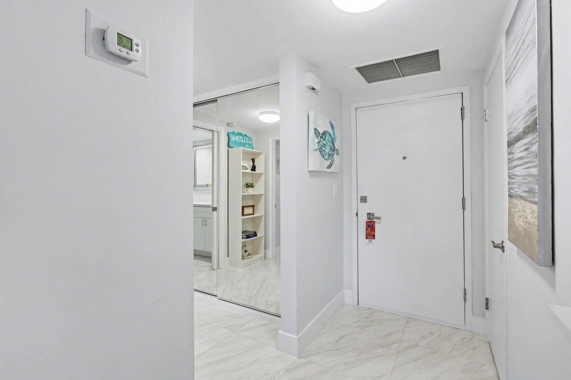 Warm and Welcome Front Entry Foyer