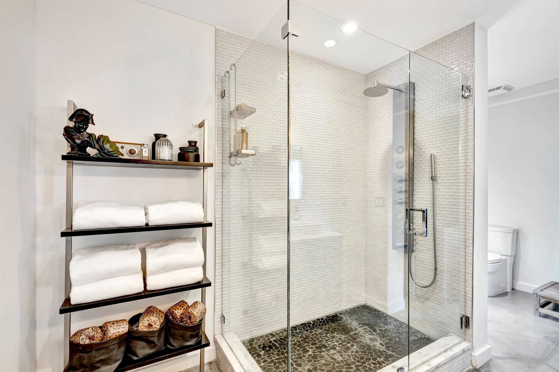 2275 S Ocean Boulevard, #305n and C11, Palm Beach, FL 33480 Primary bath shower