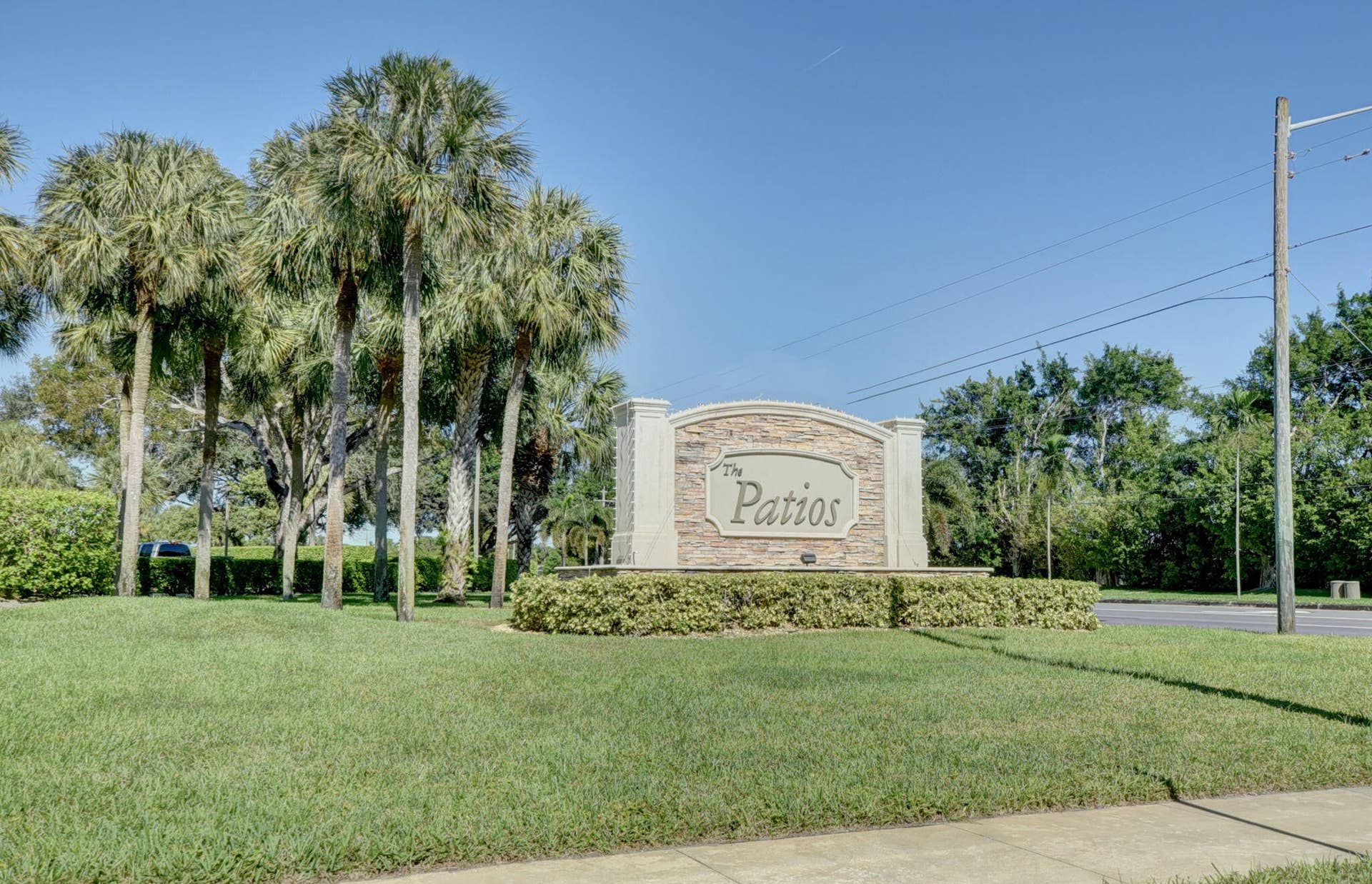 Entry sign