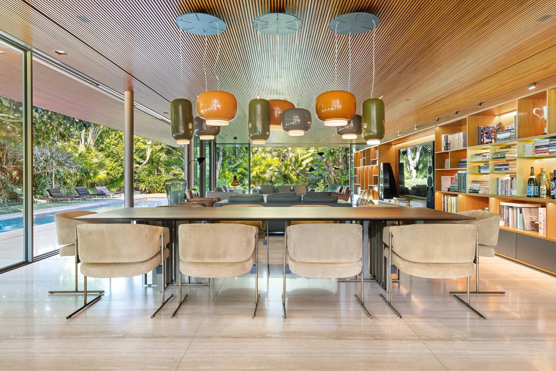 195 Via Marina, Palm Beach, FL 33480 Dining Area