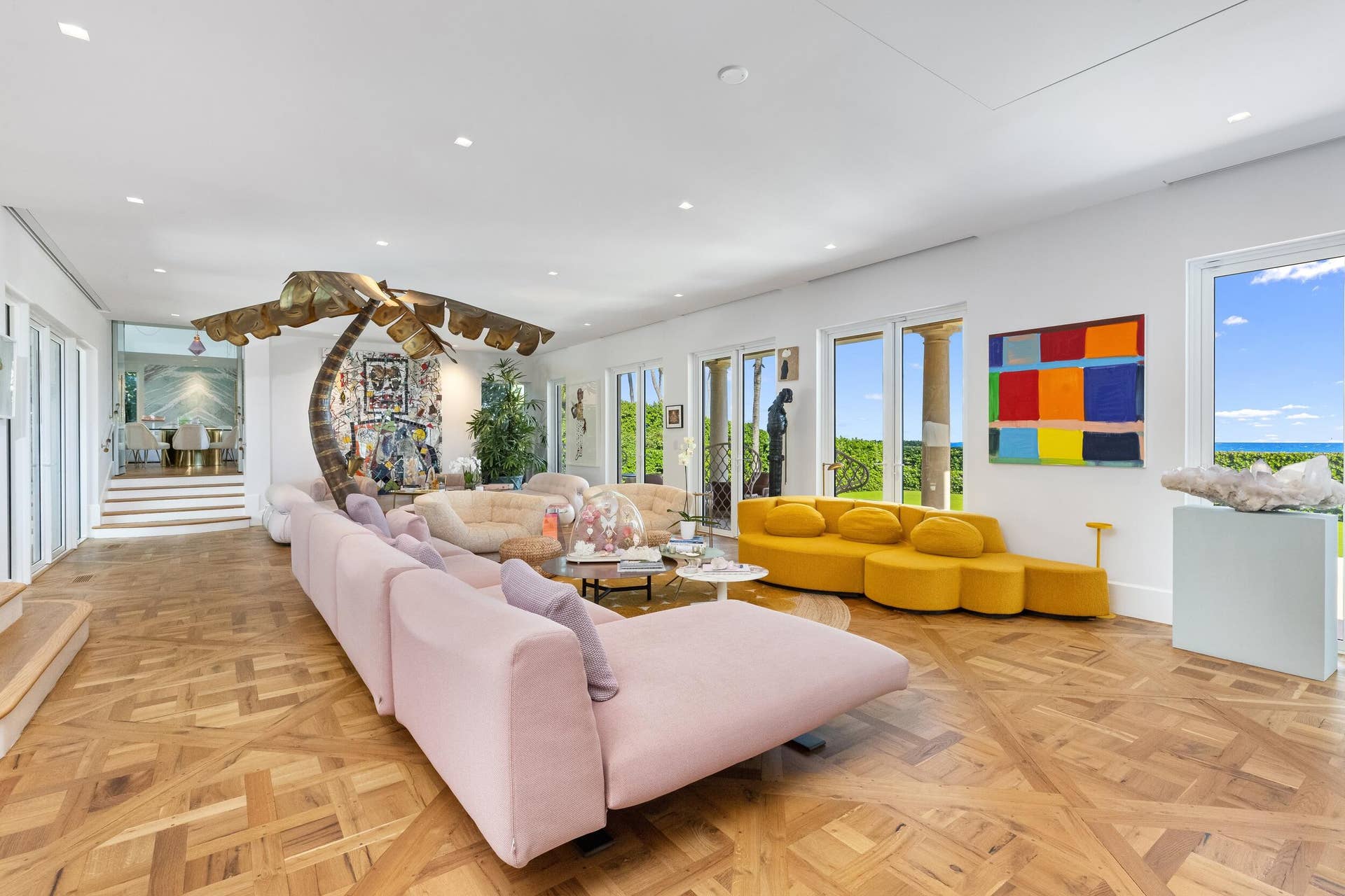 680 S Ocean Boulevard, Palm Beach, FL 33480 Living Area 2