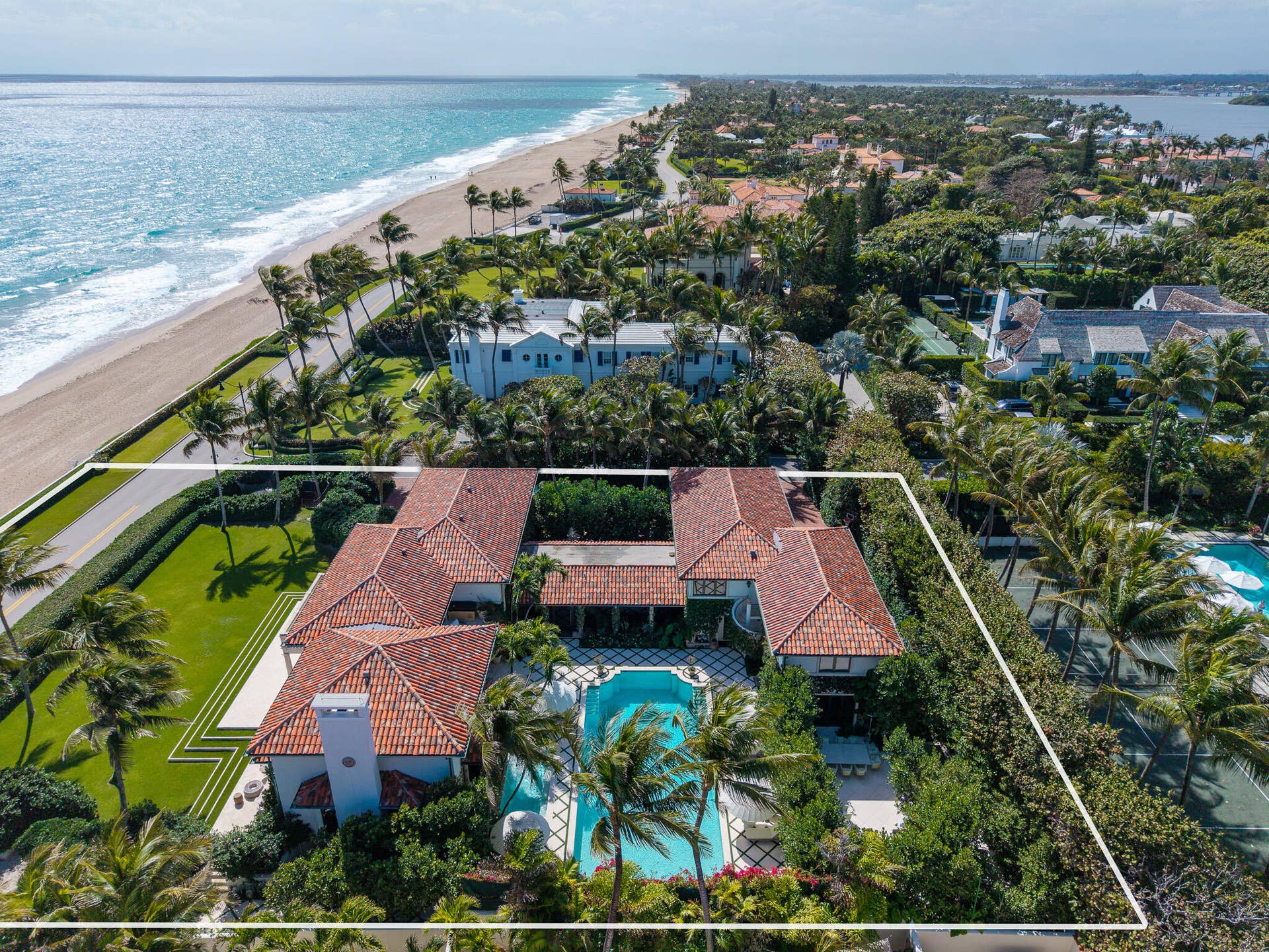 680 S Ocean Boulevard, Palm Beach, FL 33480 Aerial