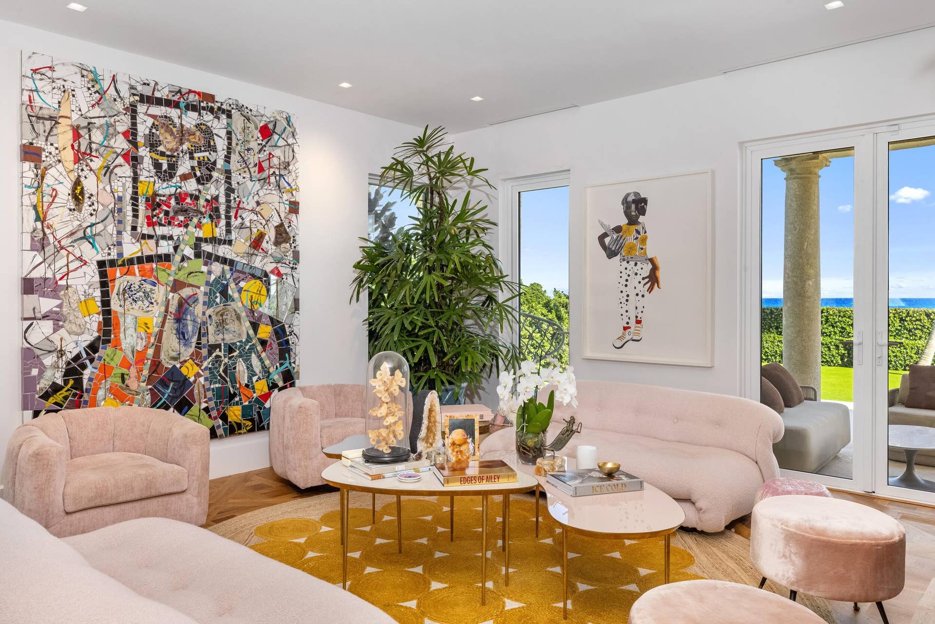 680 S Ocean Boulevard, Palm Beach, FL 33480 Living Area 3
