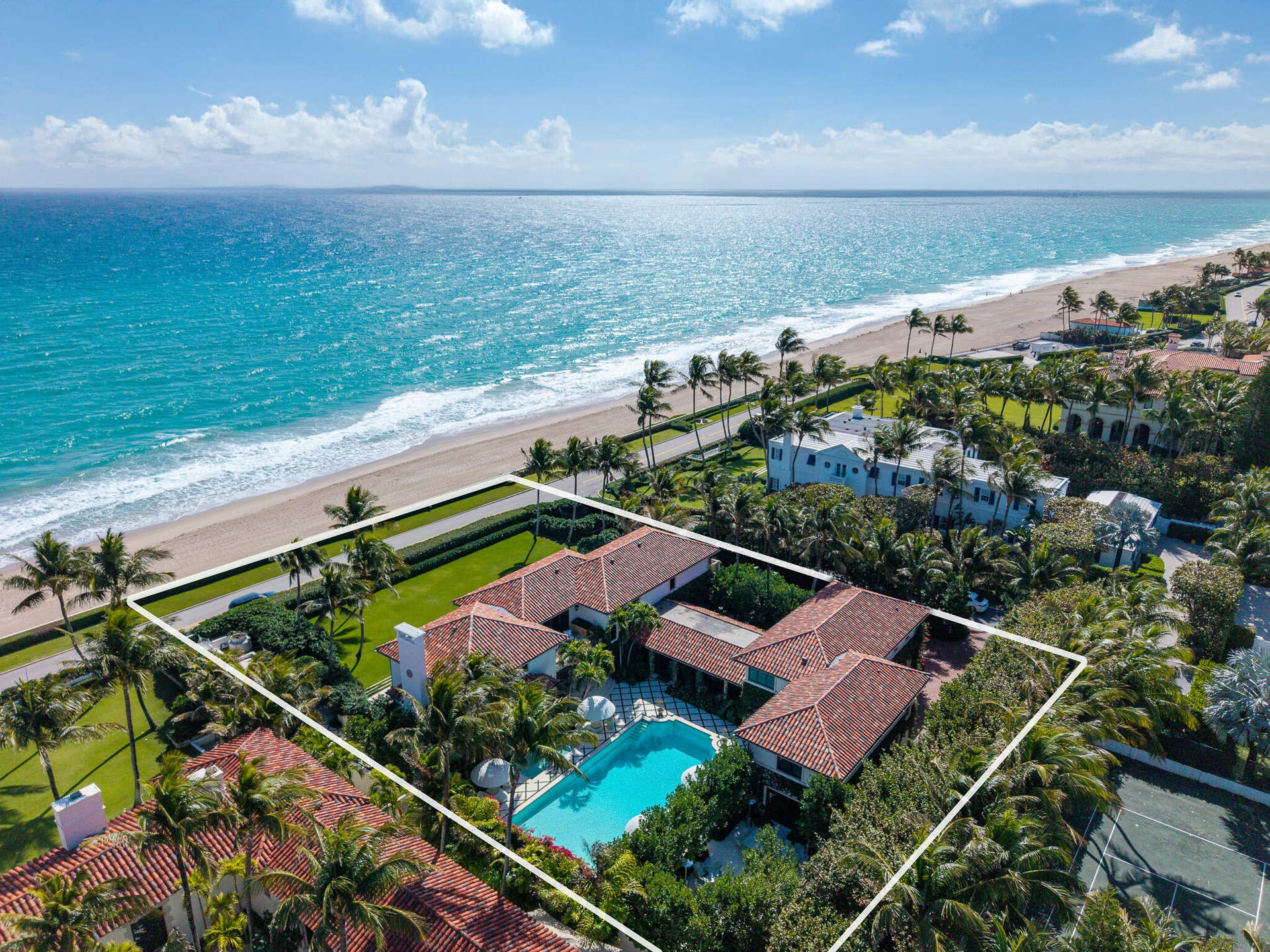 680 S Ocean Boulevard, Palm Beach, FL 33480 Aerial