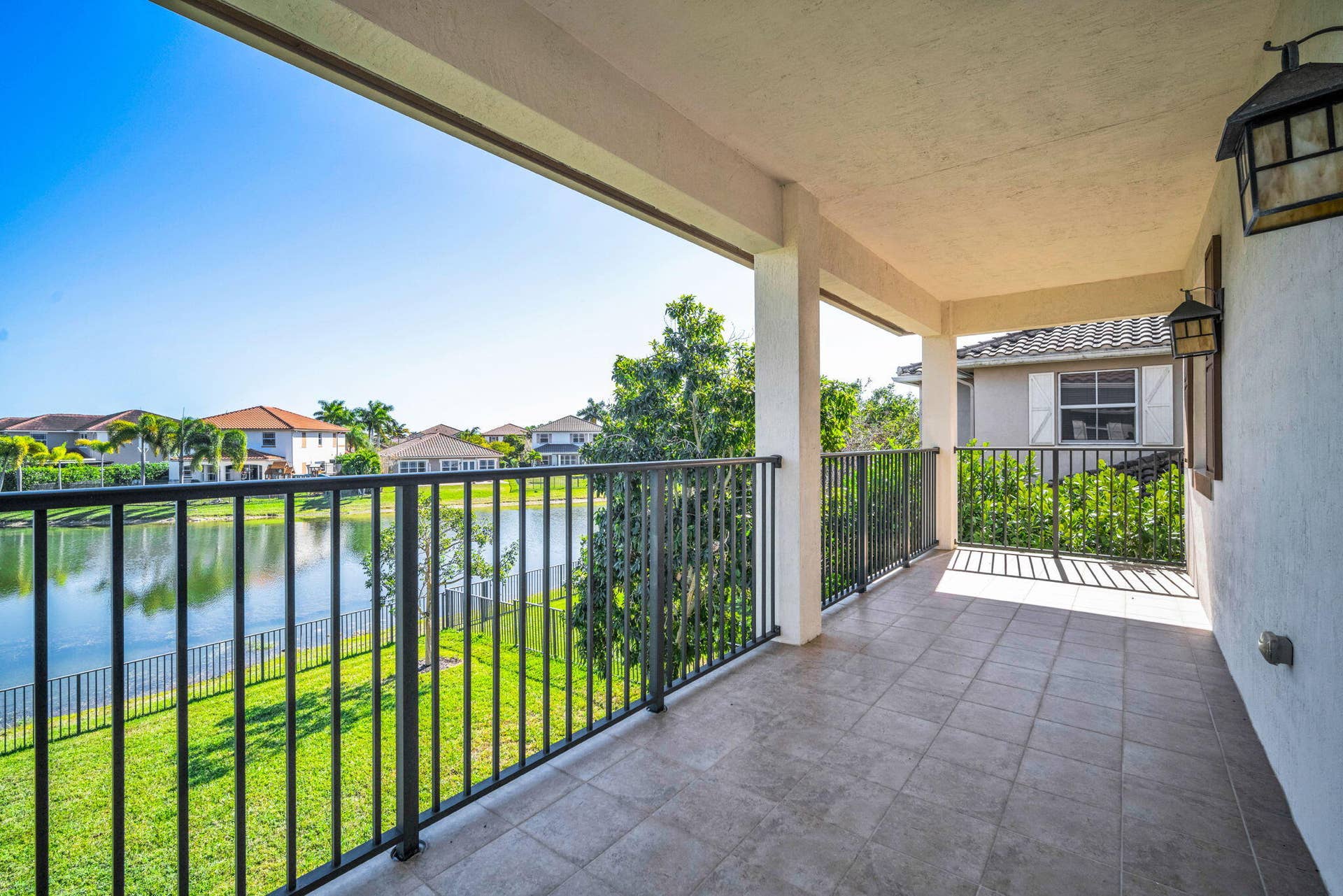 8620 Waterside Court, Parkland, FL 33076 Second-Floor Balcony - Lake View