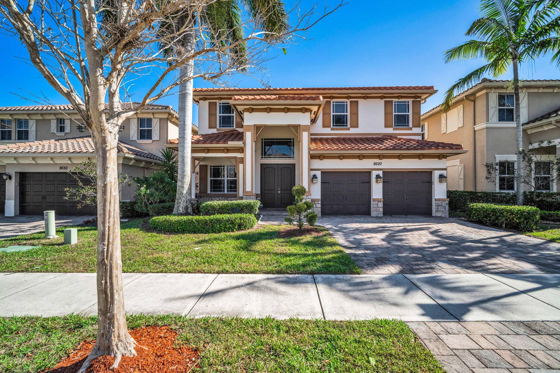 8620 Waterside Court, Parkland, FL 33076 Front Exterior - Street View