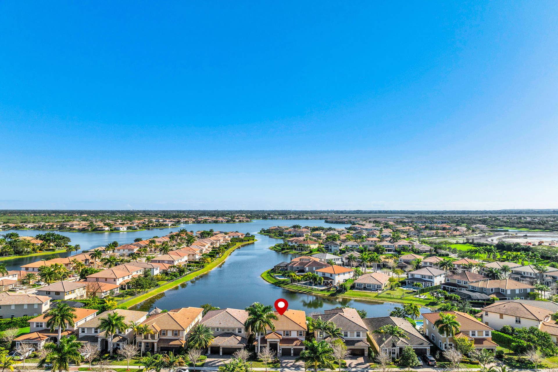 8620 Waterside Court, Parkland, FL 33076 Aerial Front 4