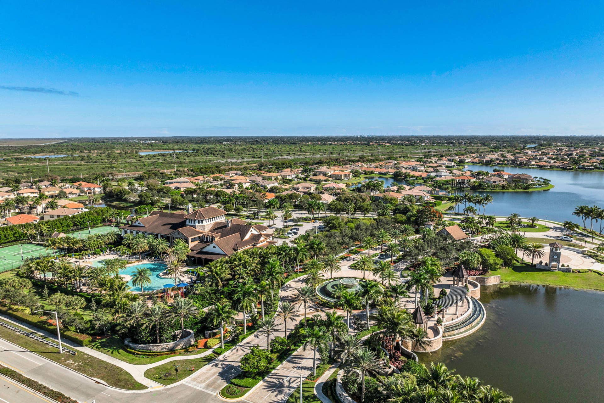 8620 Waterside Court, Parkland, FL 33076 Aerial Community