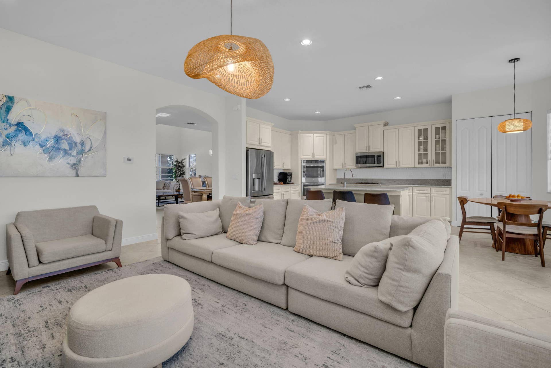 8620 Waterside Court, Parkland, FL 33076 Family Room and Kitchen