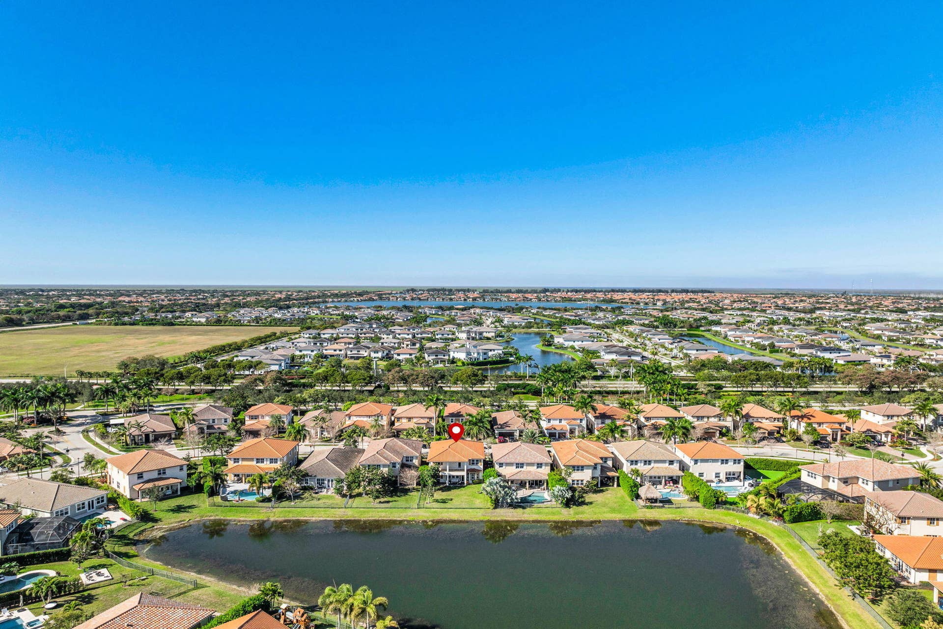 8620 Waterside Court, Parkland, FL 33076 Aerial View