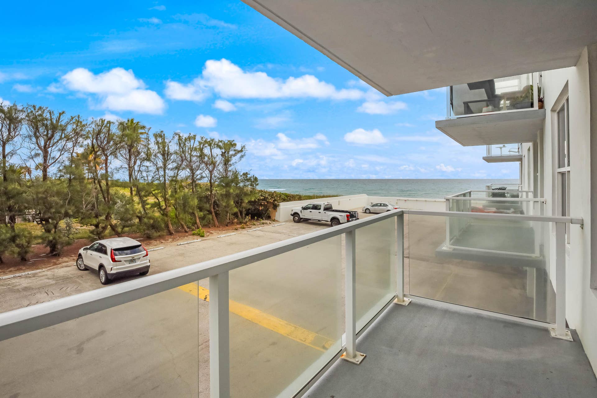 3450 S Ocean Boulevard, #106, Palm Beach, FL 33480 view from balcony
