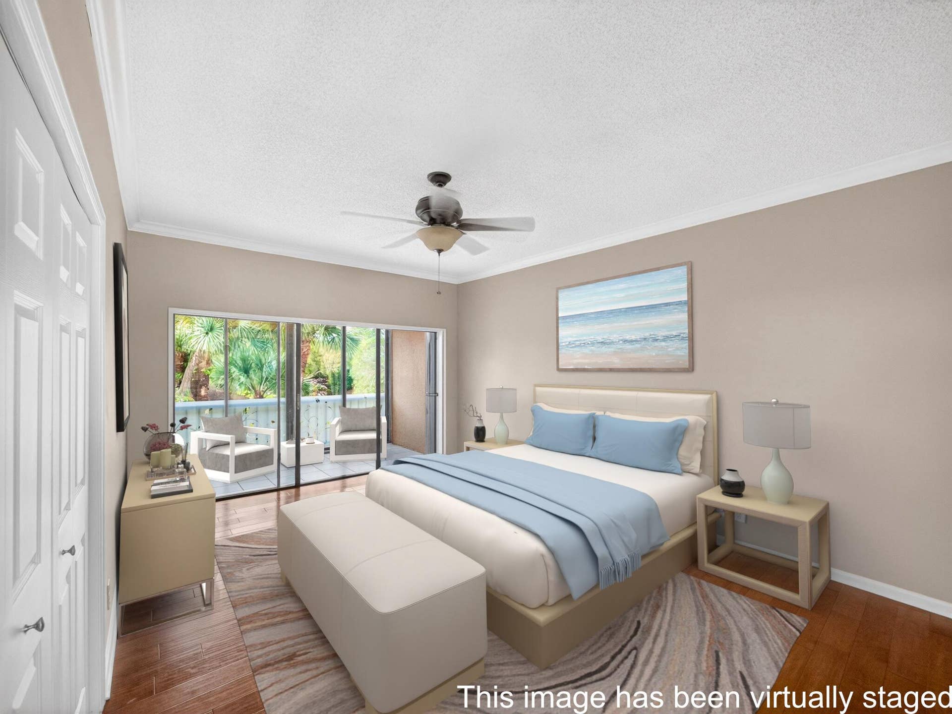 1660 Twelve Oaks Way, #303, North Palm Beach, FL 33408 1660 - Primary Bedroom - Staged