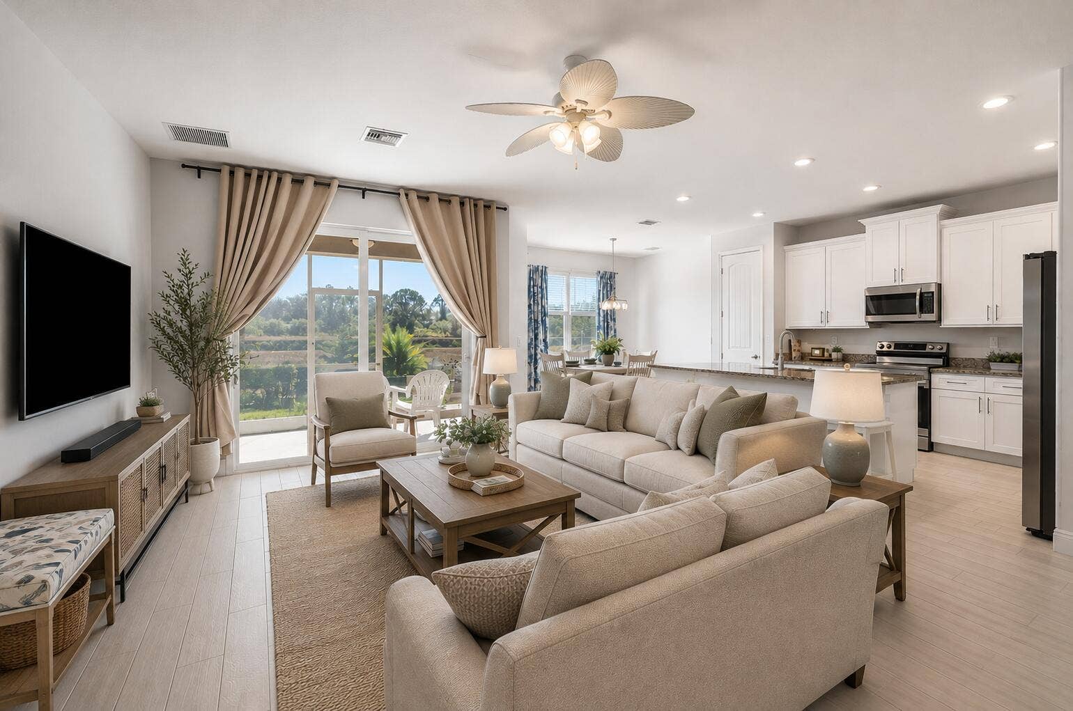 1568 SW Abacus Avenue, Port St Lucie, FL 34953 furniture has been virtually staged