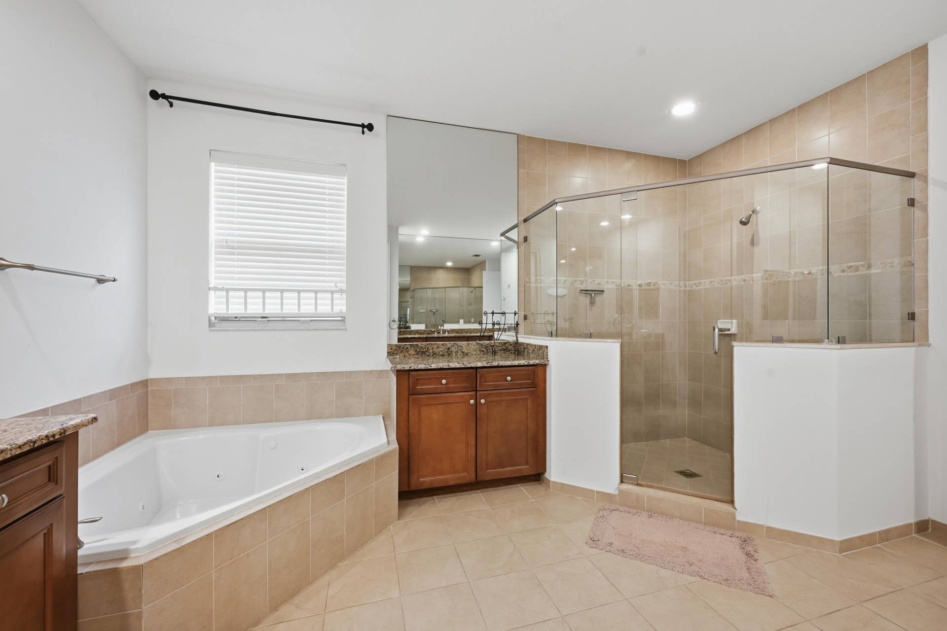 Main Bath with Tub & Shower
