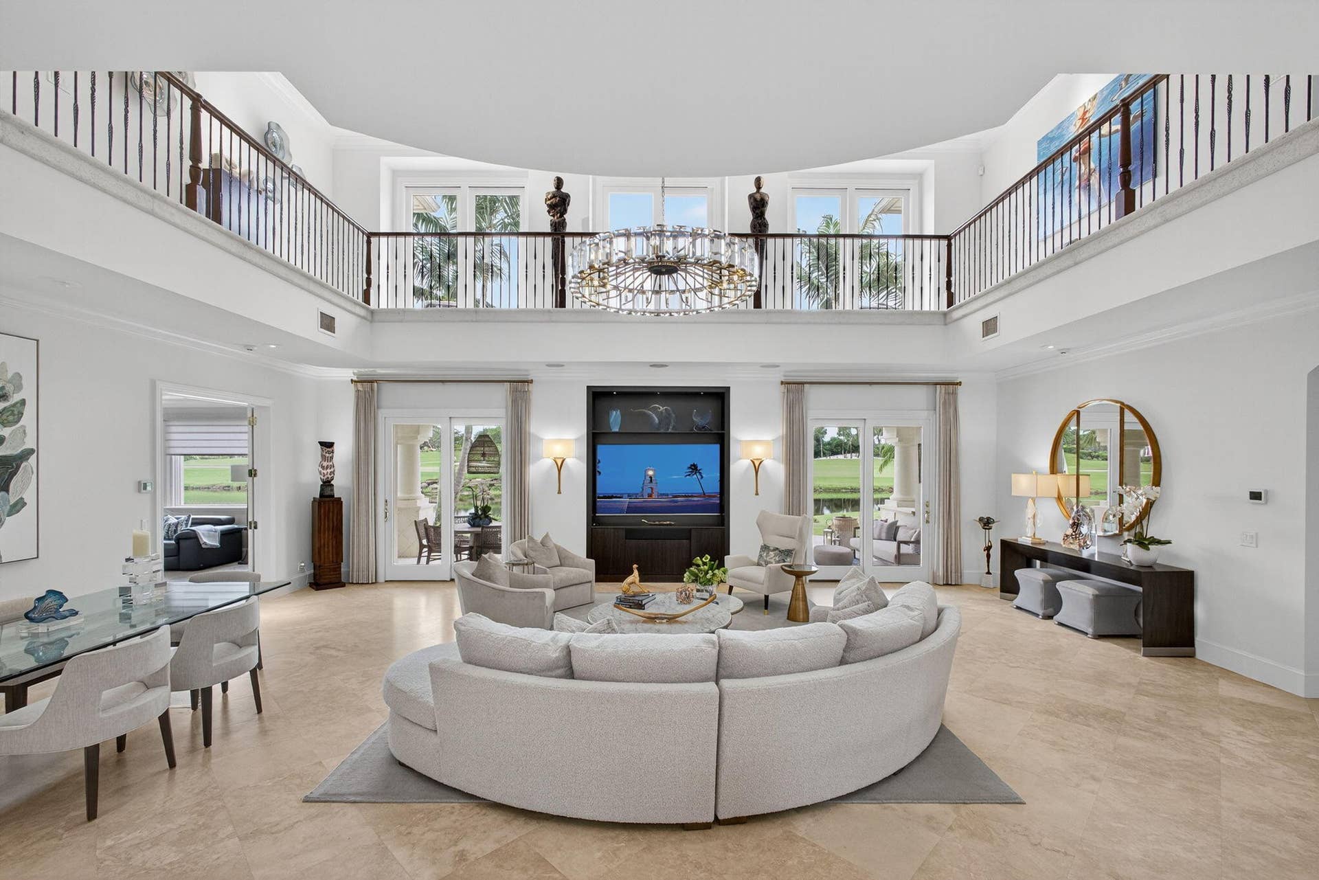 11912 Palma Drive, Palm Beach Gardens, FL 33418 Spacious Living Room with