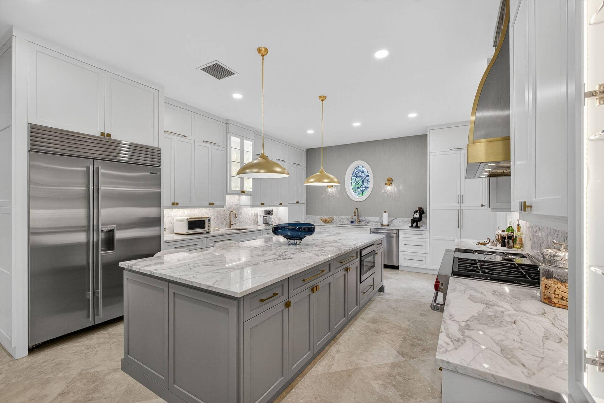 11912 Palma Drive, Palm Beach Gardens, FL 33418 Marble Countertop