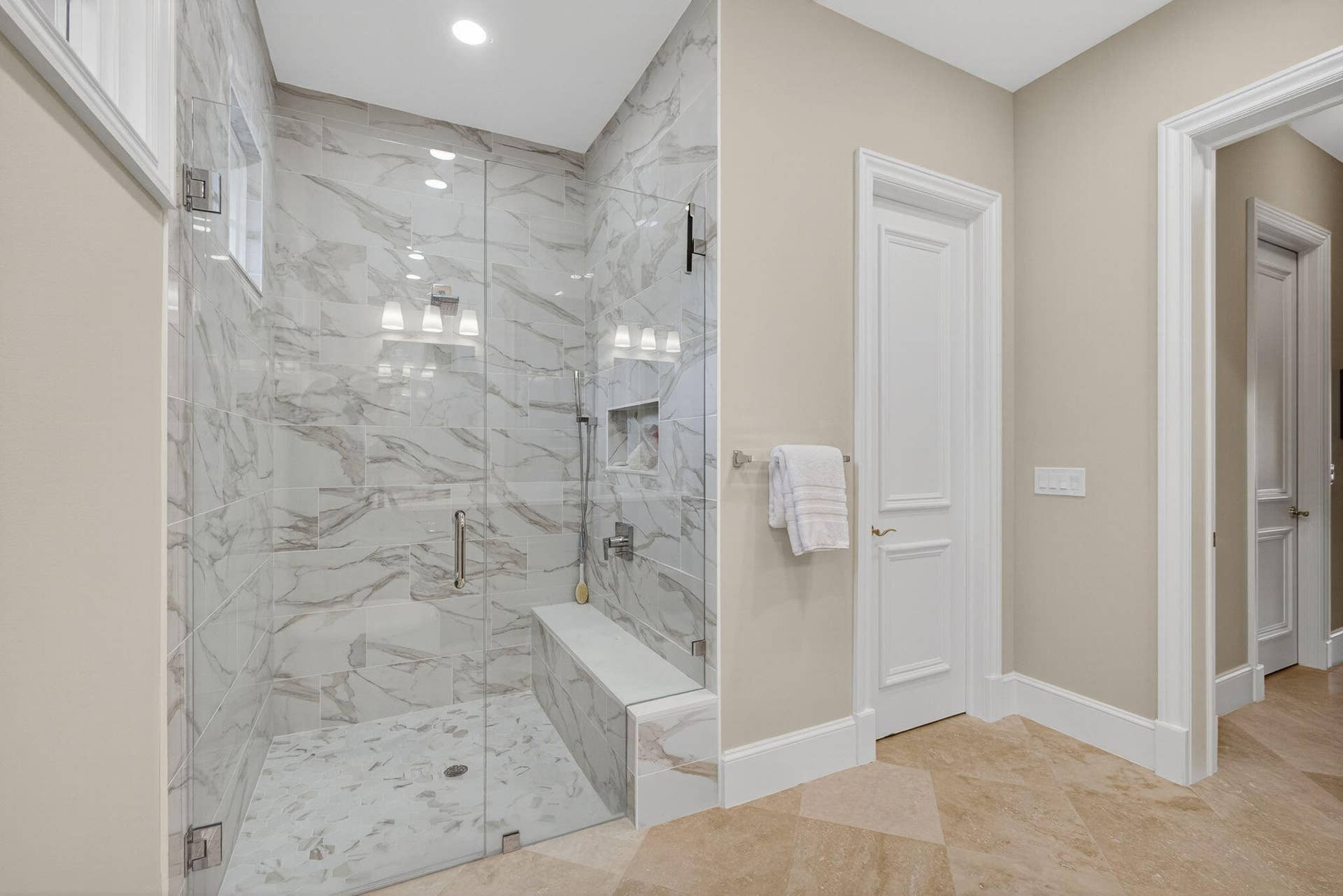 11912 Palma Drive, Palm Beach Gardens, FL 33418 Large New Shower