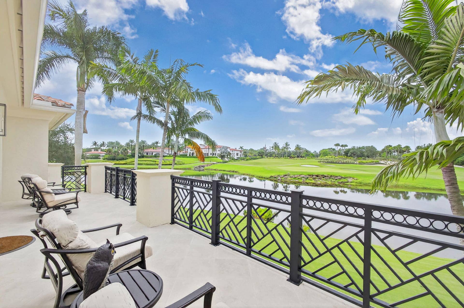 11912 Palma Drive, Palm Beach Gardens, FL 33418 Balcony Overlooking 18th Hole