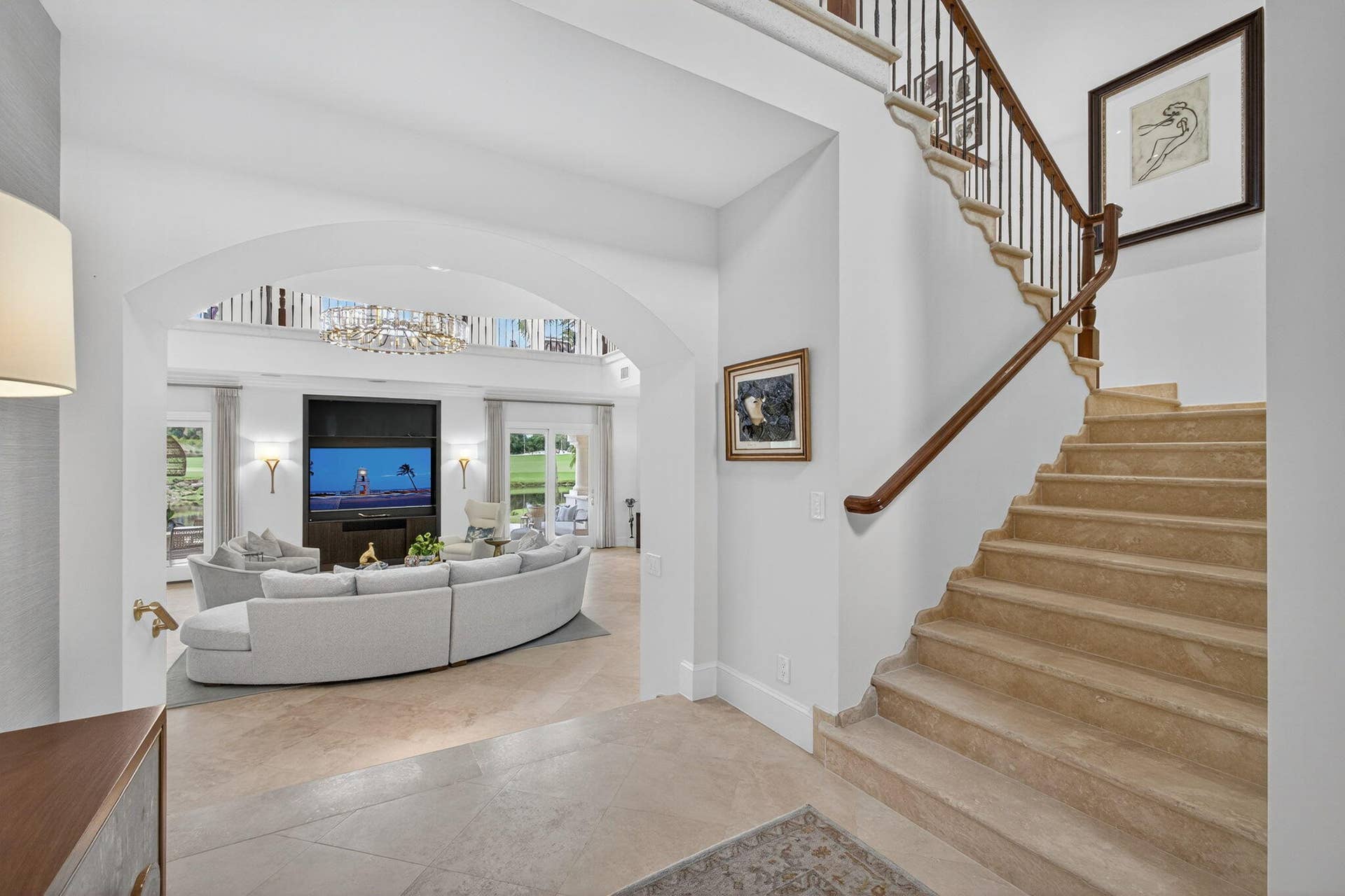 11912 Palma Drive, Palm Beach Gardens, FL 33418 Stair to Second Floor