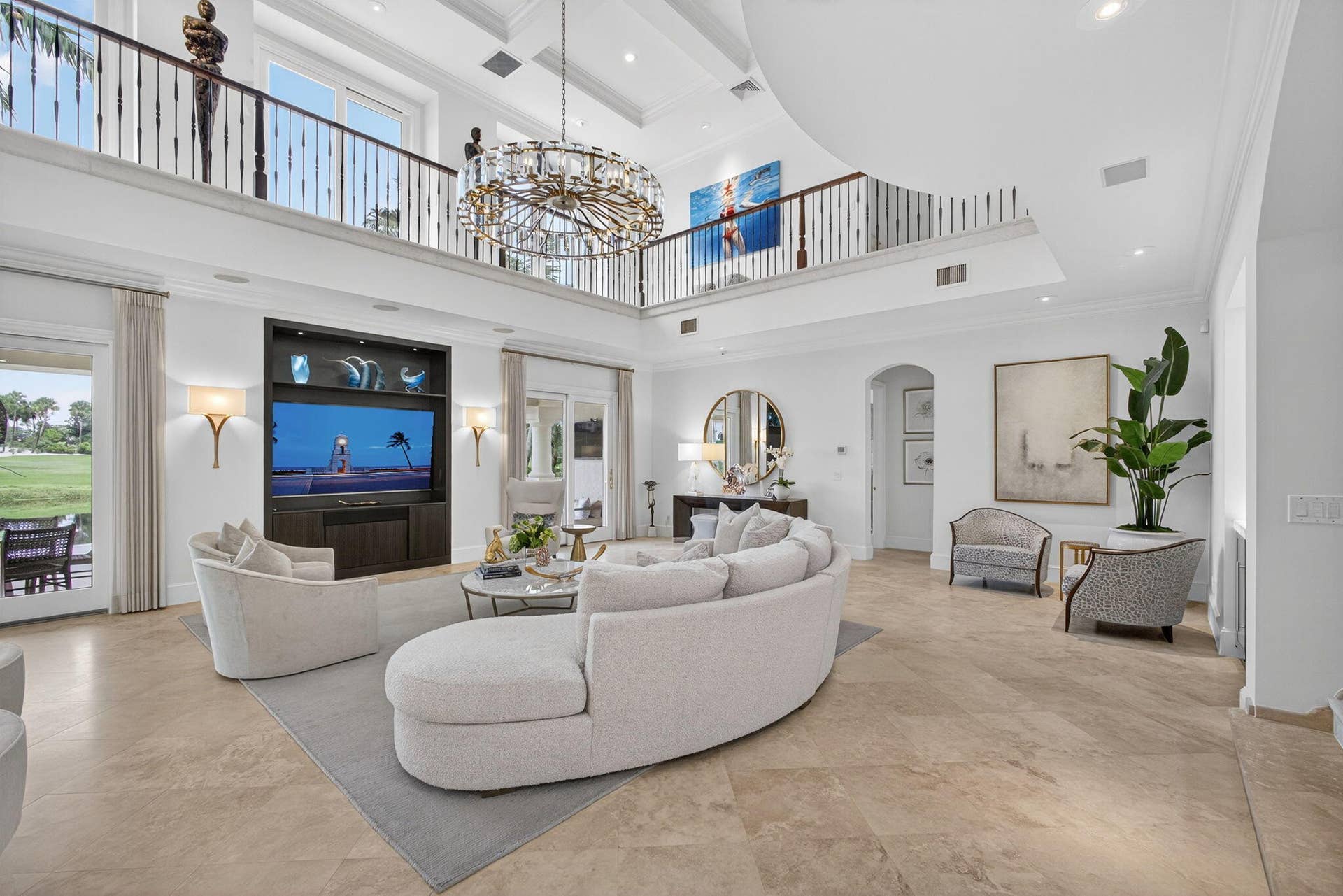11912 Palma Drive, Palm Beach Gardens, FL 33418 Perfectly Appointed Family Room