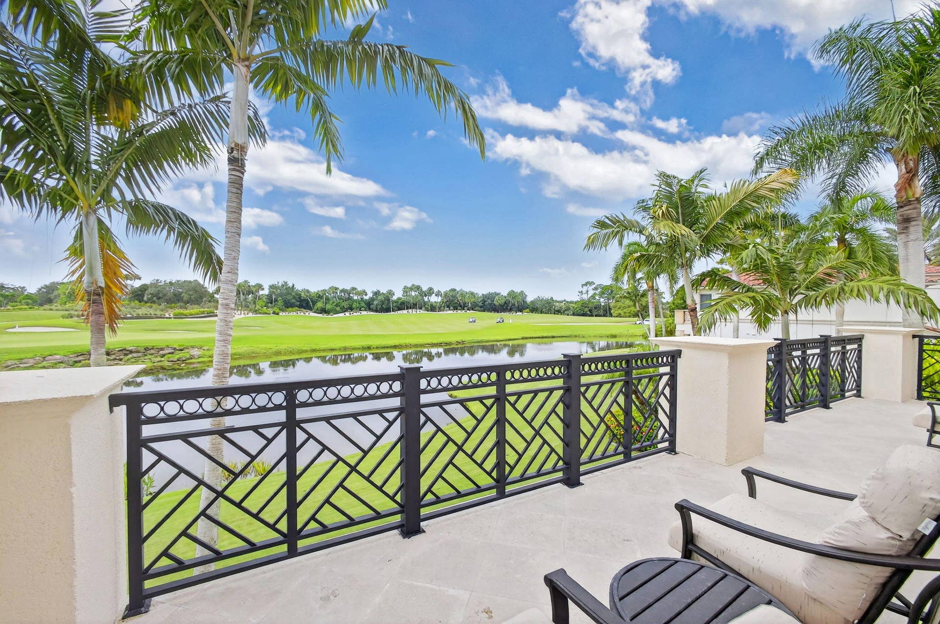 11912 Palma Drive, Palm Beach Gardens, FL 33418 View of Golf Cours from Balcony