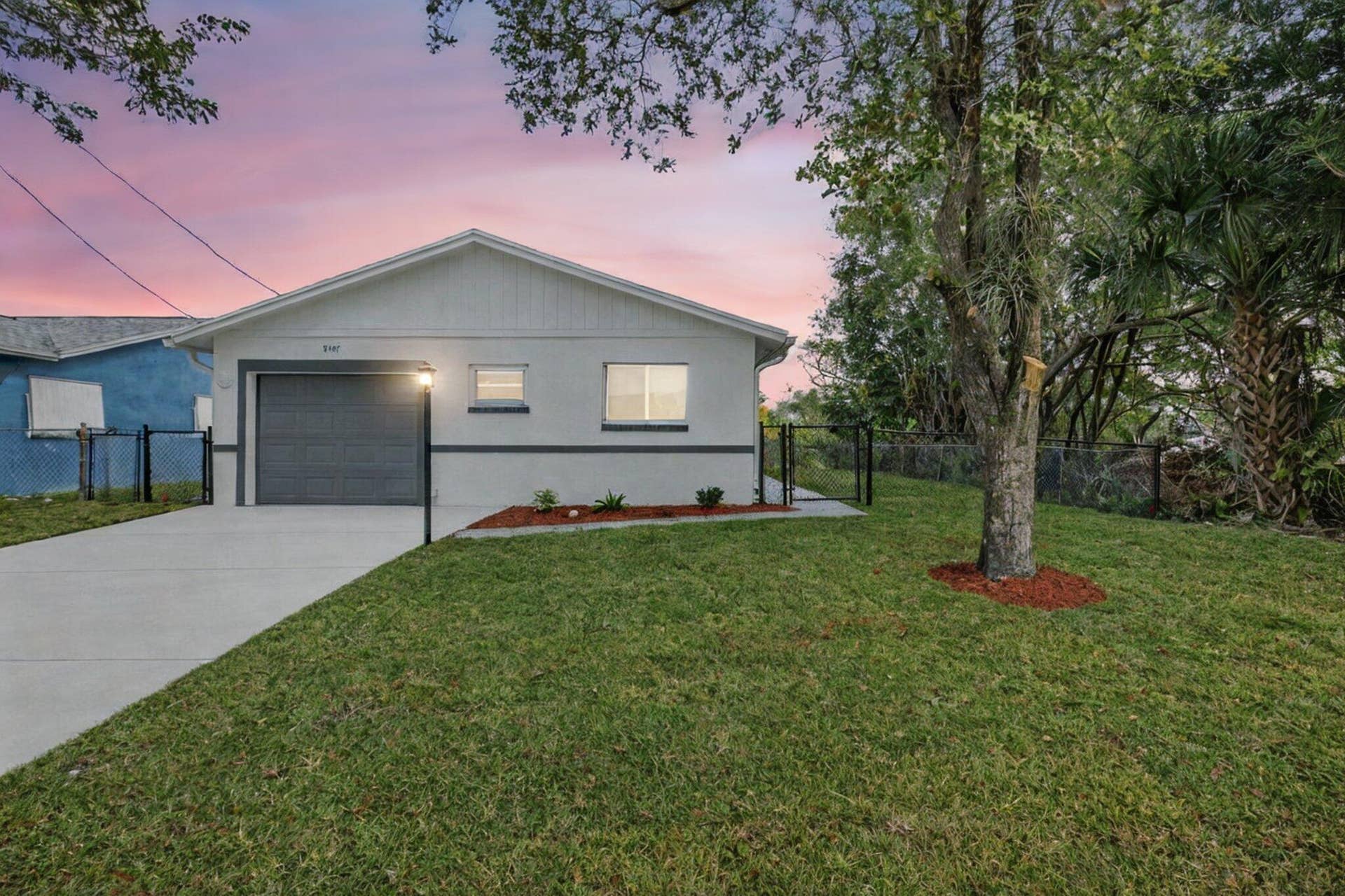 9197 SW 3rd Street, Boca Raton, FL 33428 Front Night View
