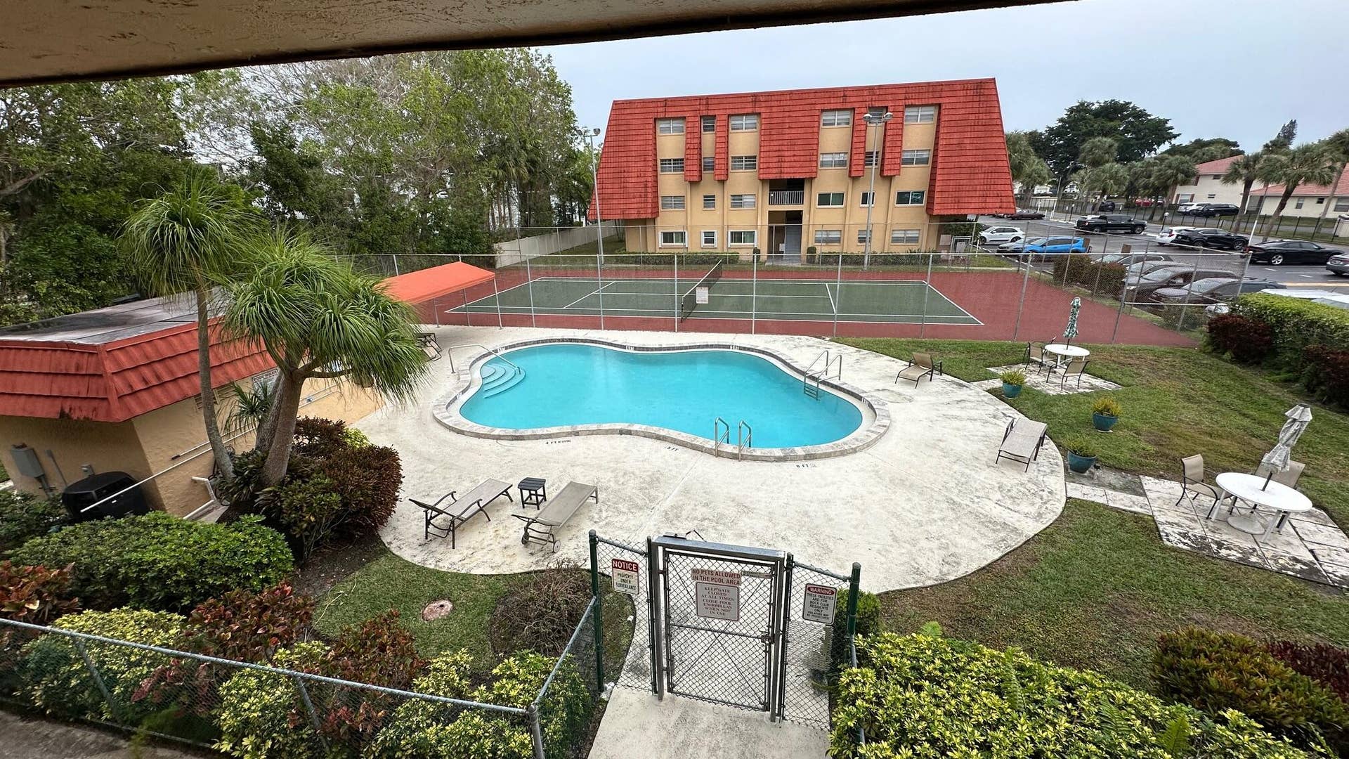 22615 SW 66th Avenue, #415, Boca Raton, Boca Raton, FL 33428 Pool and Tennis Courts (2)