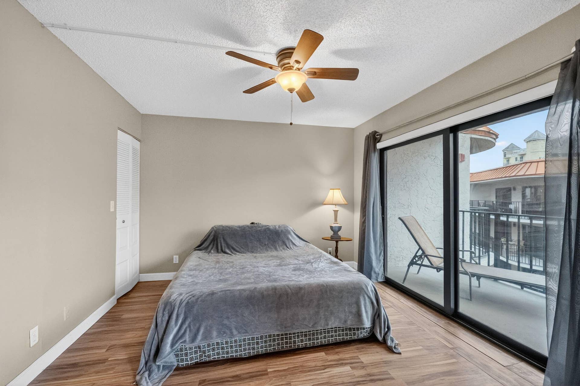 Primary Bedroom with Balcony