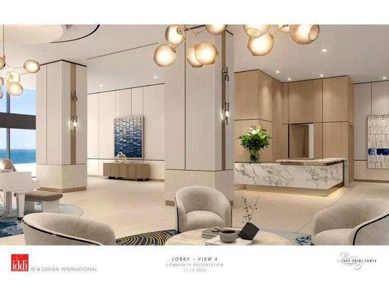 Lobby Floor Plan and Renderings