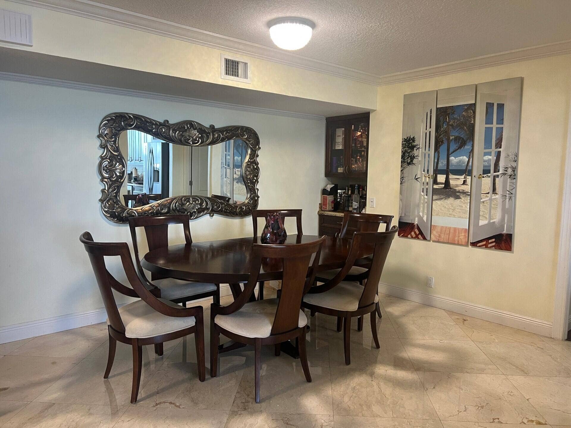 3400 N Ocean Drive, #906, Singer Island, FL 33404 Dining Room